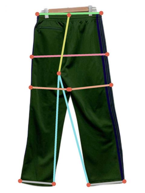中古・古着通販】Needles (ニードルズ) Track Pant グリーン サイズ:S