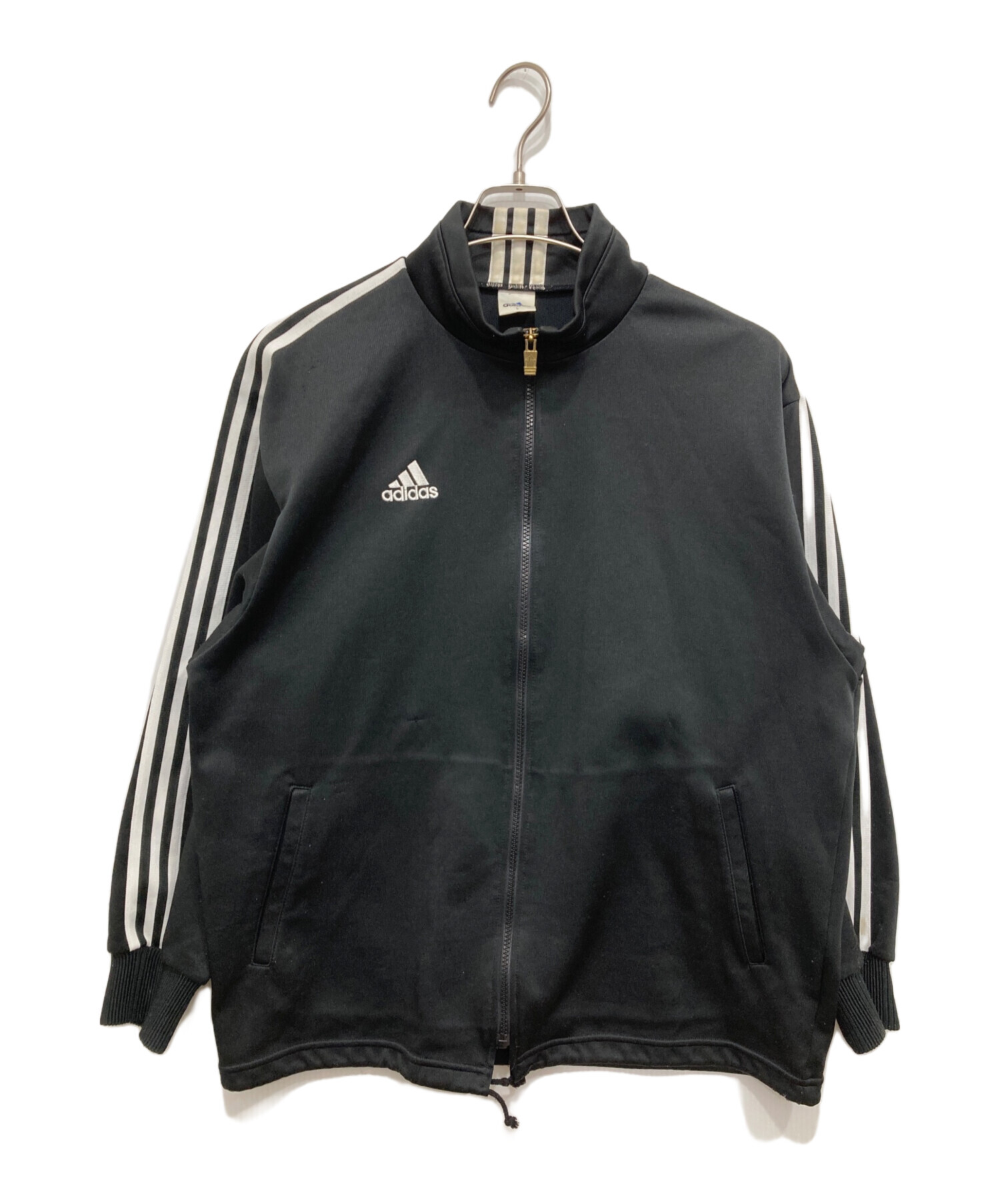 デサント製　adidas トラックジャケット　XL ブラック　90's 中古・古着通販】adidas (アディダス) 90'sトラックジャケット
