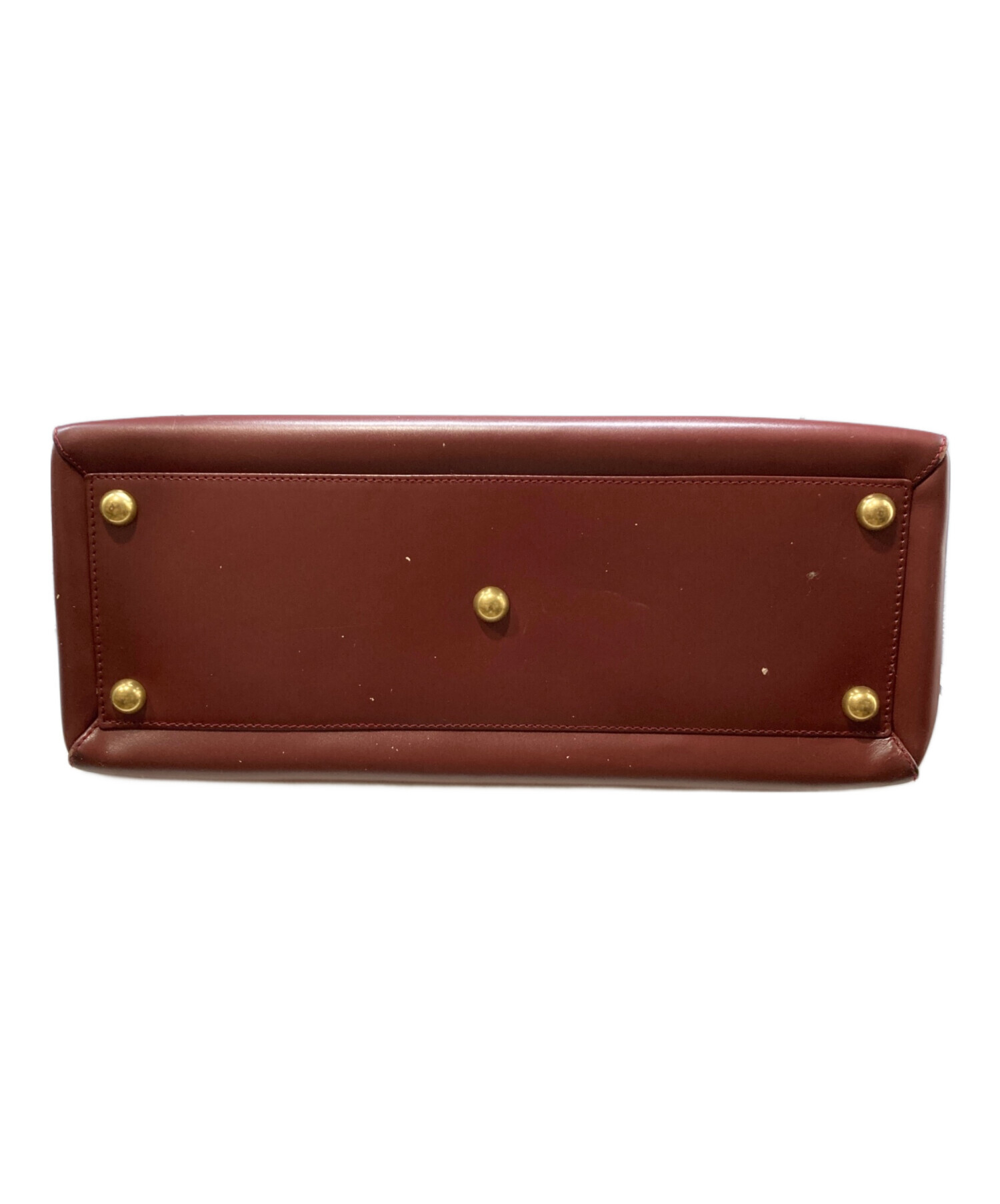 中古・古着通販】Cartier (カルティエ) トートバッグ ボルドー