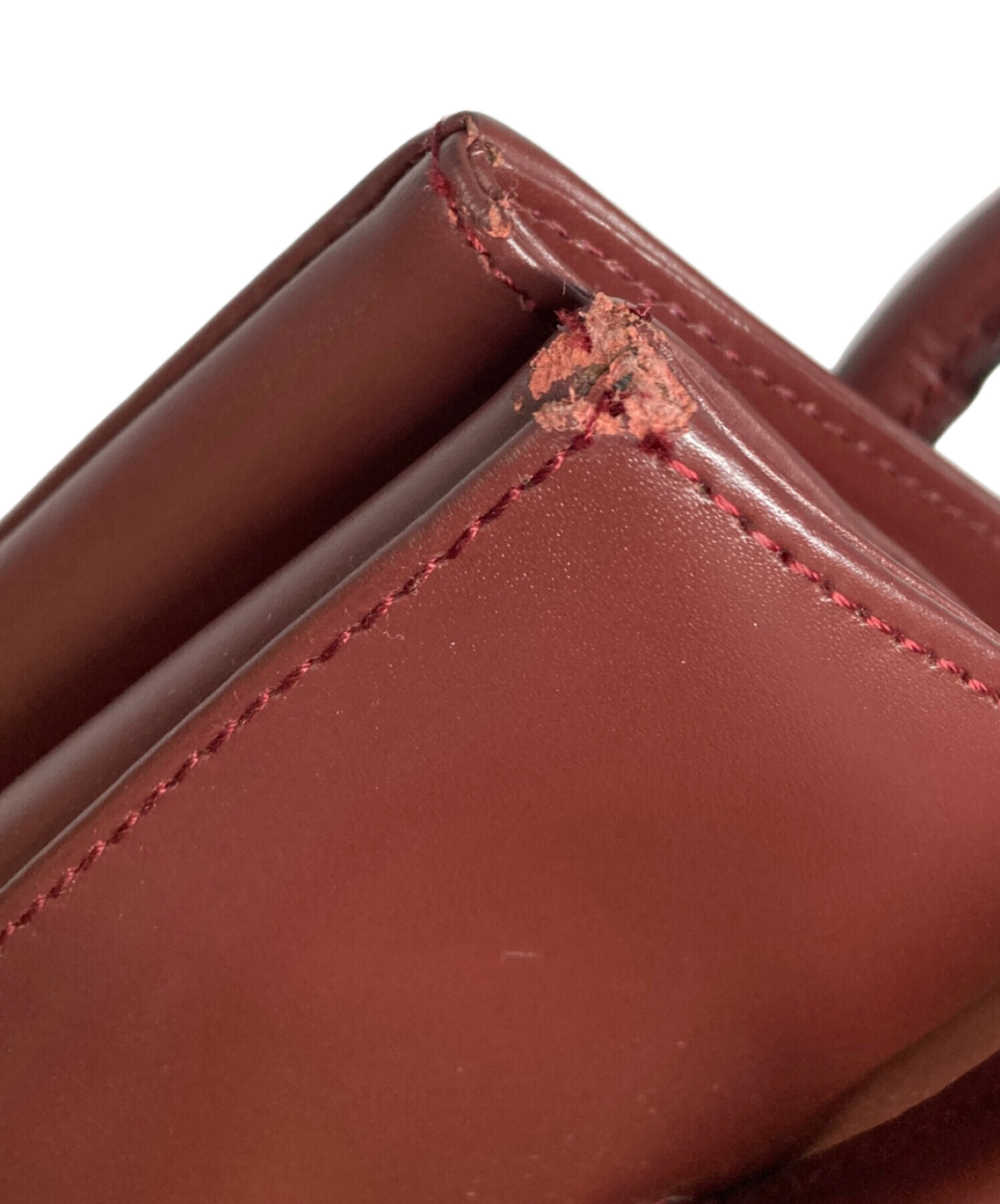 中古・古着通販】Cartier (カルティエ) トートバッグ ボルドー