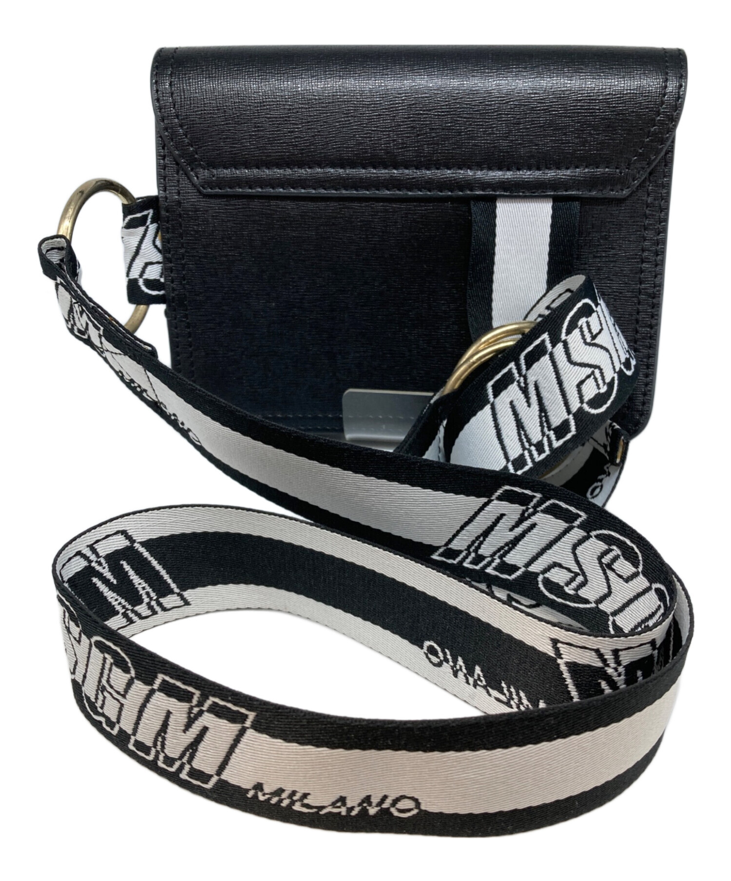 中古・古着通販】MSGM (エムエスジーエム) ロゴショルダーバッグ 