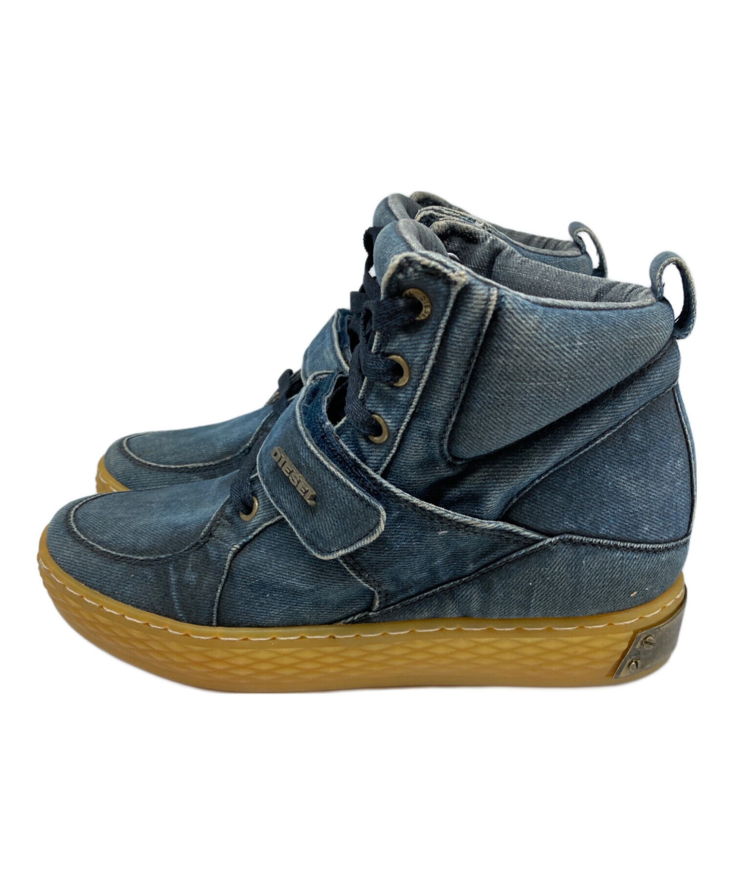 中古・古着通販】DIESEL (ディーゼル) ハイカットスニーカー
