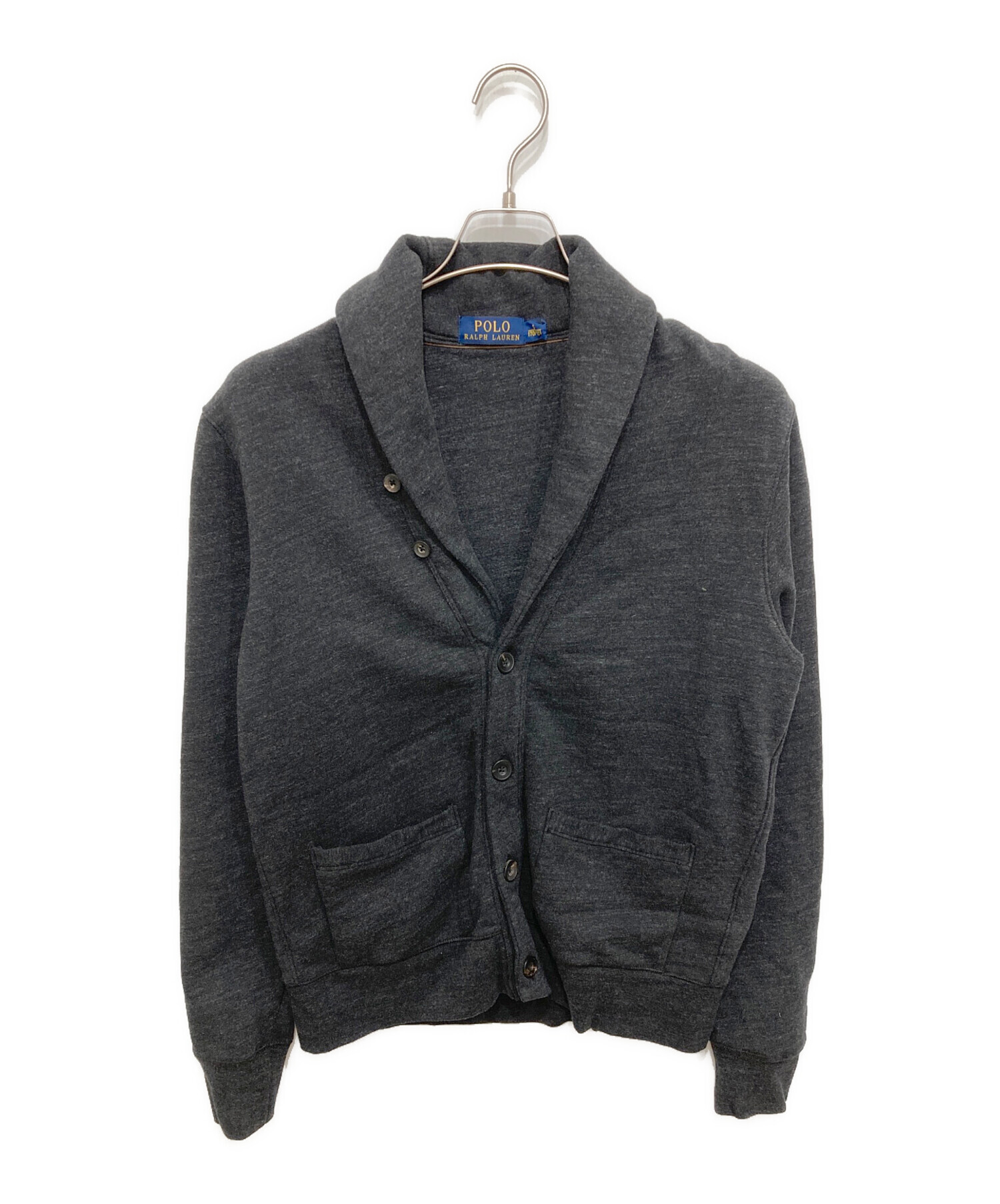 【POLO RALPH LAUREN】 ショールカラー カーディガン 未使用 中古・古着通販】POLO RALPH LAUREN (ポロ・ラルフローレン) ショール