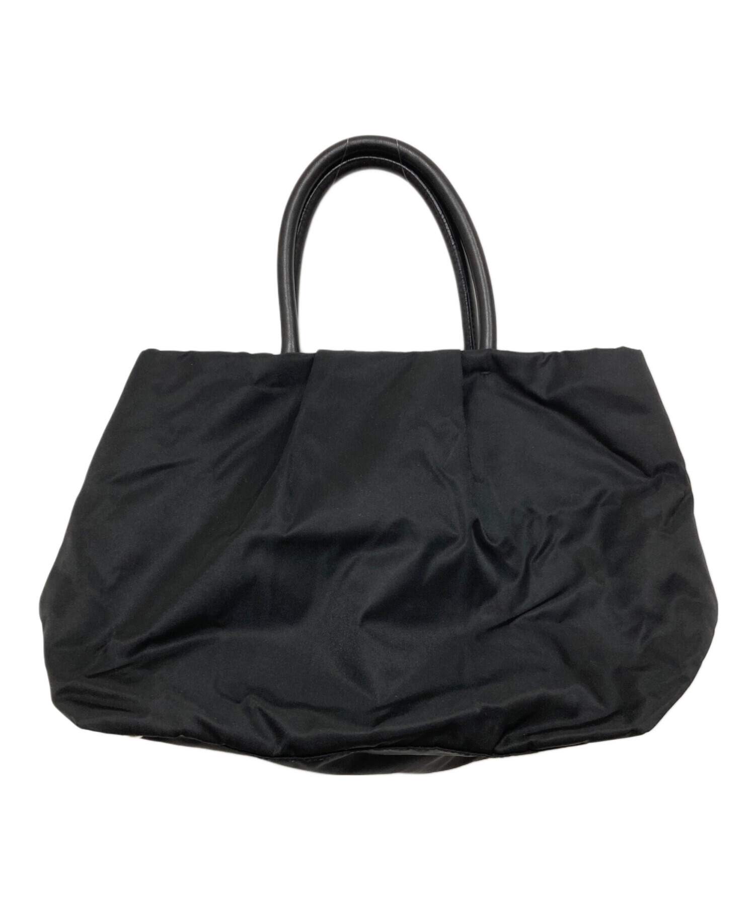 中古・古着通販】PRADA (プラダ) リボントートバッグ ブラック