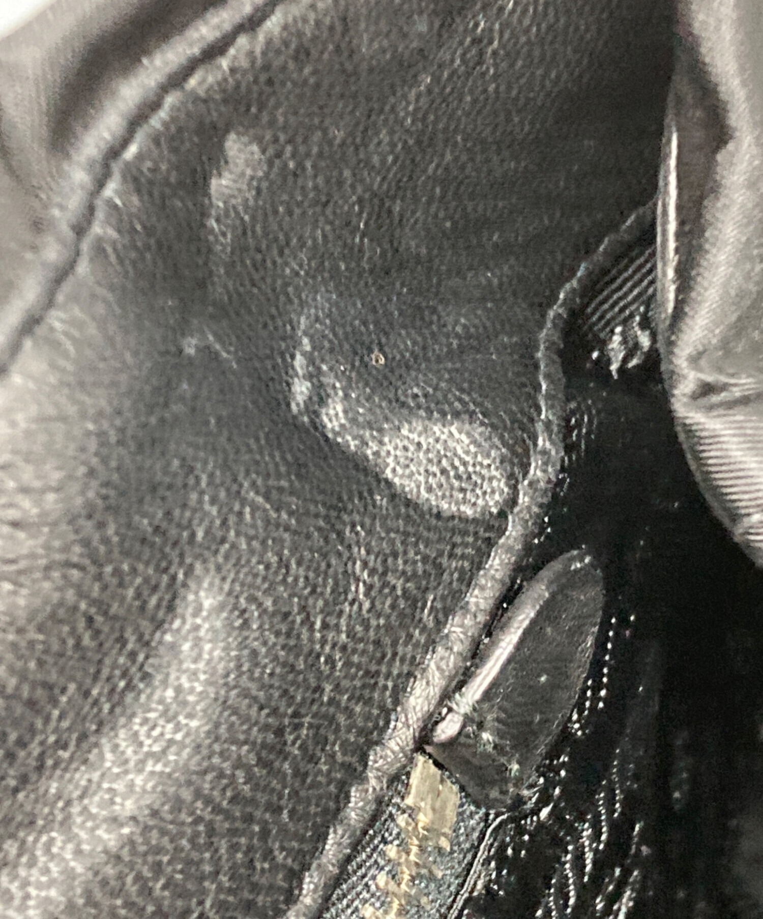 中古・古着通販】PRADA (プラダ) リボントートバッグ ブラック