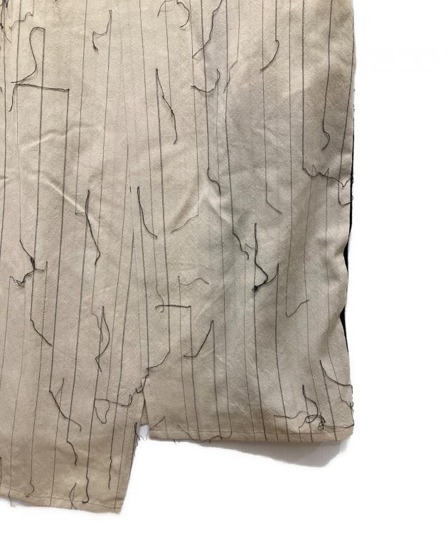 中古・古着通販】Y's (ワイズ) ノースリーブワンピース ベージュ