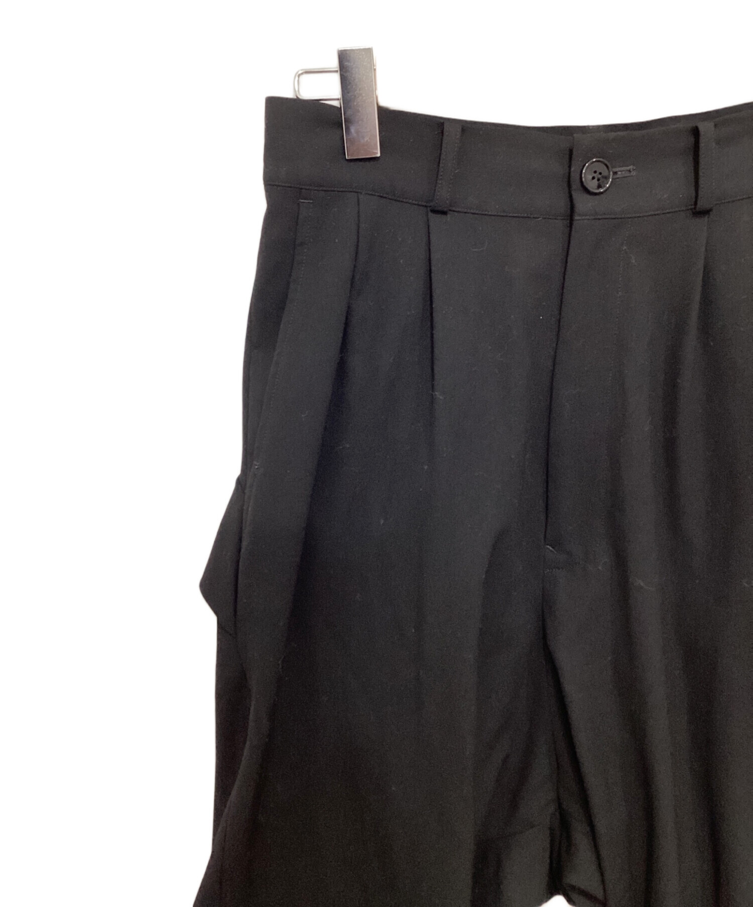 中古・古着通販】LIMI feu (リミフゥ) サルエルパンツ ブラック サイズ