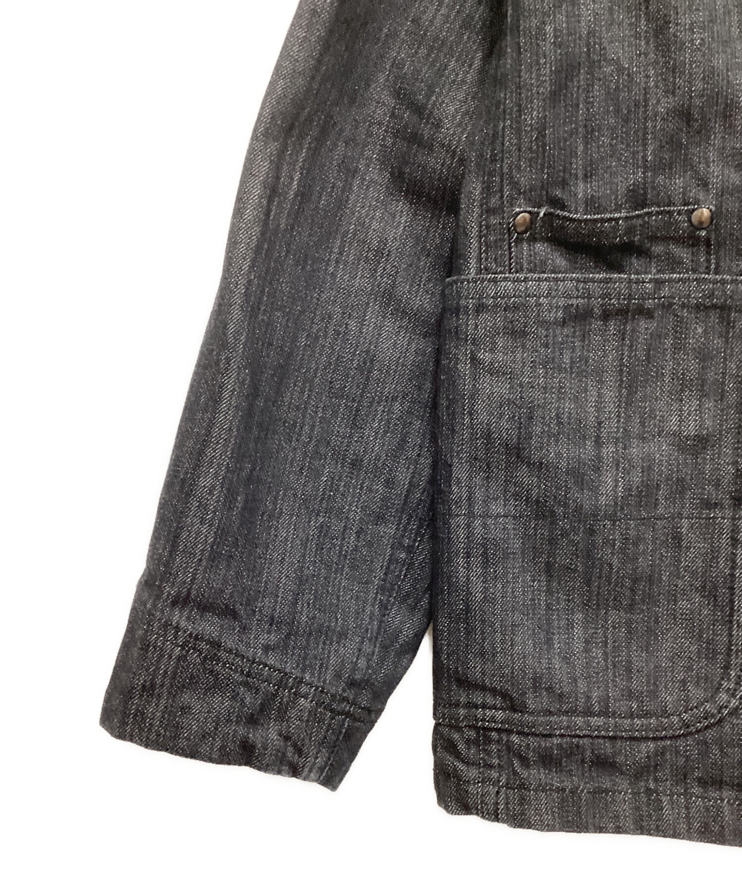 中古・古着通販】AT-DIRTY (アットダーティ) WORKERS JACKET /デニム 