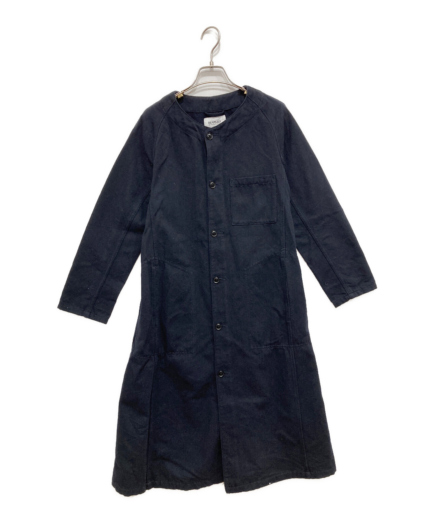 中古・古着通販】BEAMS BOY (ビームスボーイ) ウール混ノーカラー