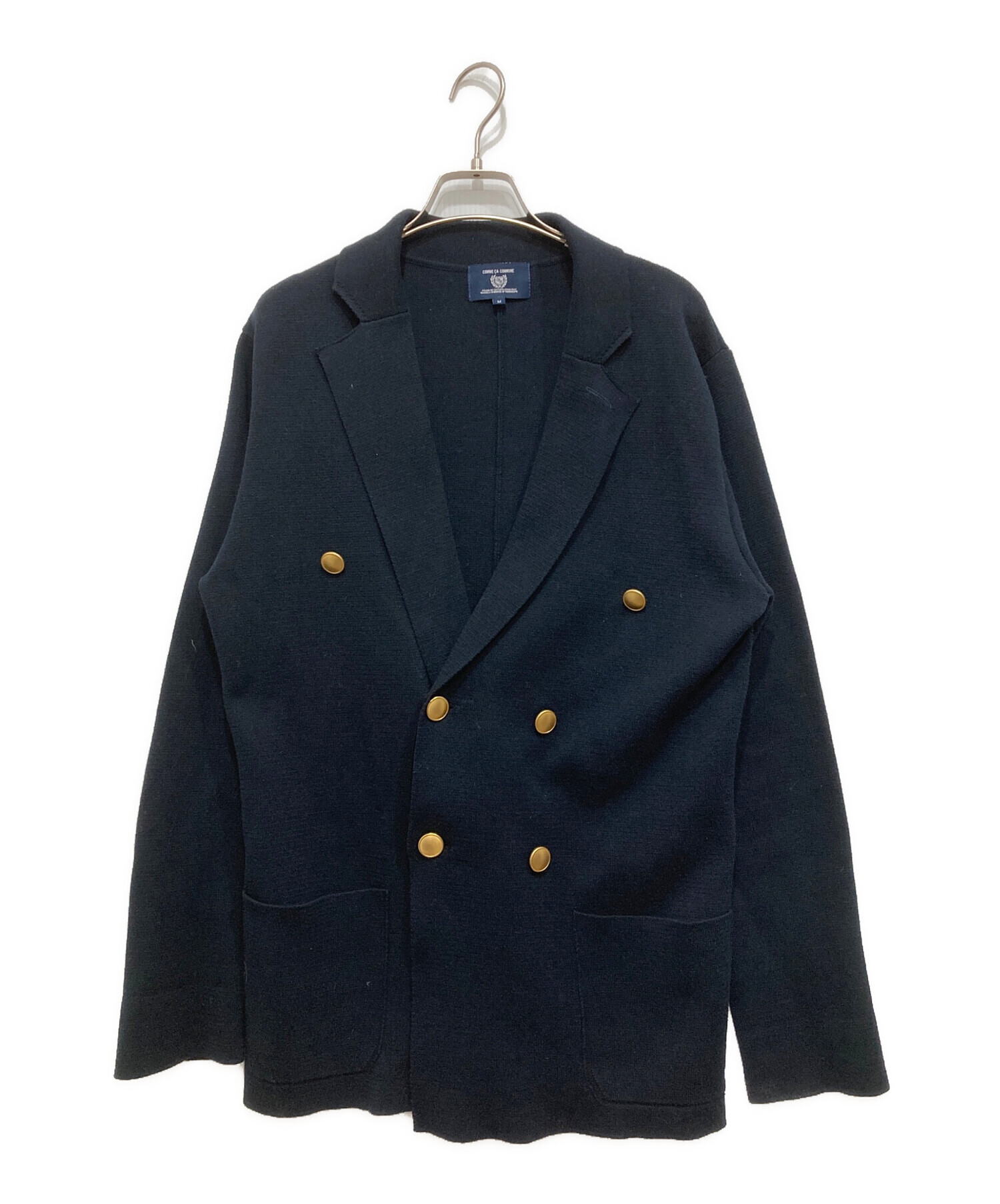 中古・古着通販】COMME CA COMMUNE (コムサコミューン) 金釦ダブル