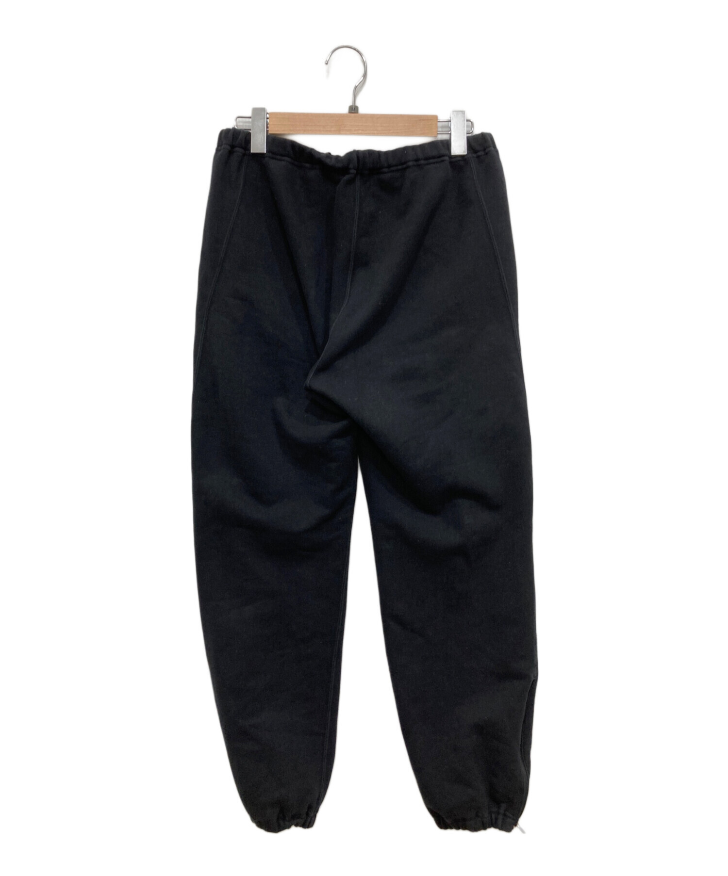 中古・古着通販】Needles (ニードルズ) ZIPPED SWEAT PANTS ブラック