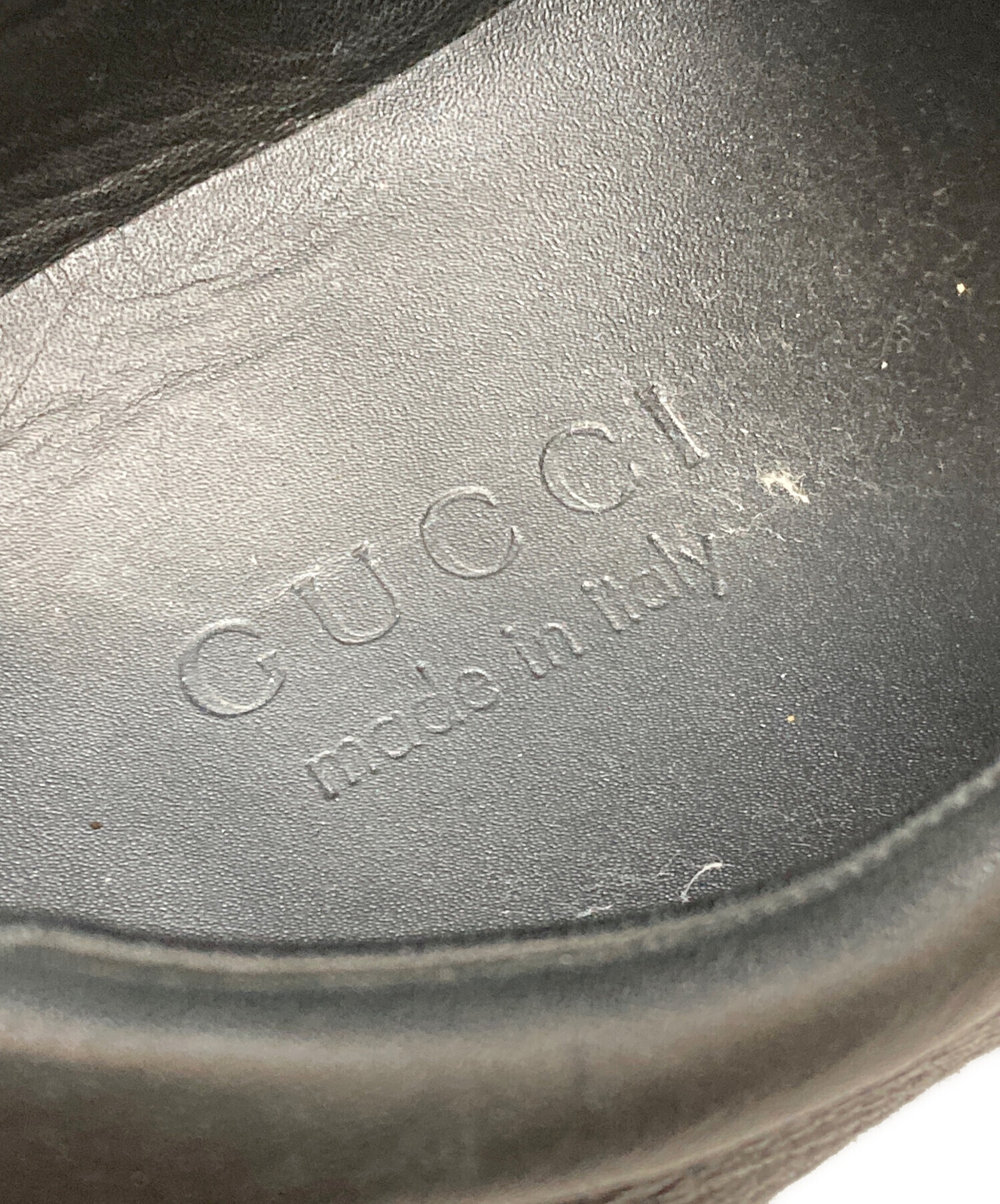 中古・古着通販】GUCCI (グッチ) スリッポンドライビングシューズ