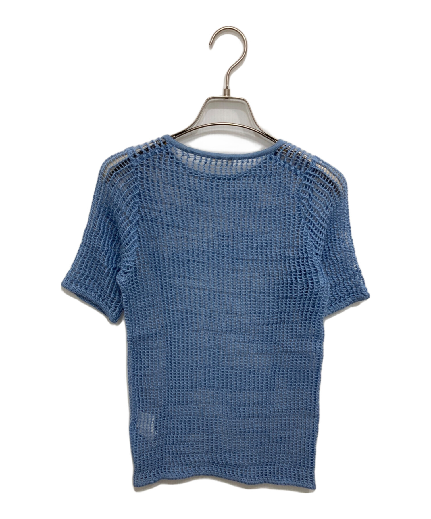 オーラリー　メッシュニット　size2 中古・古着通販】AURALEE (オーラリー) モヘアウールメッシュニットTEE