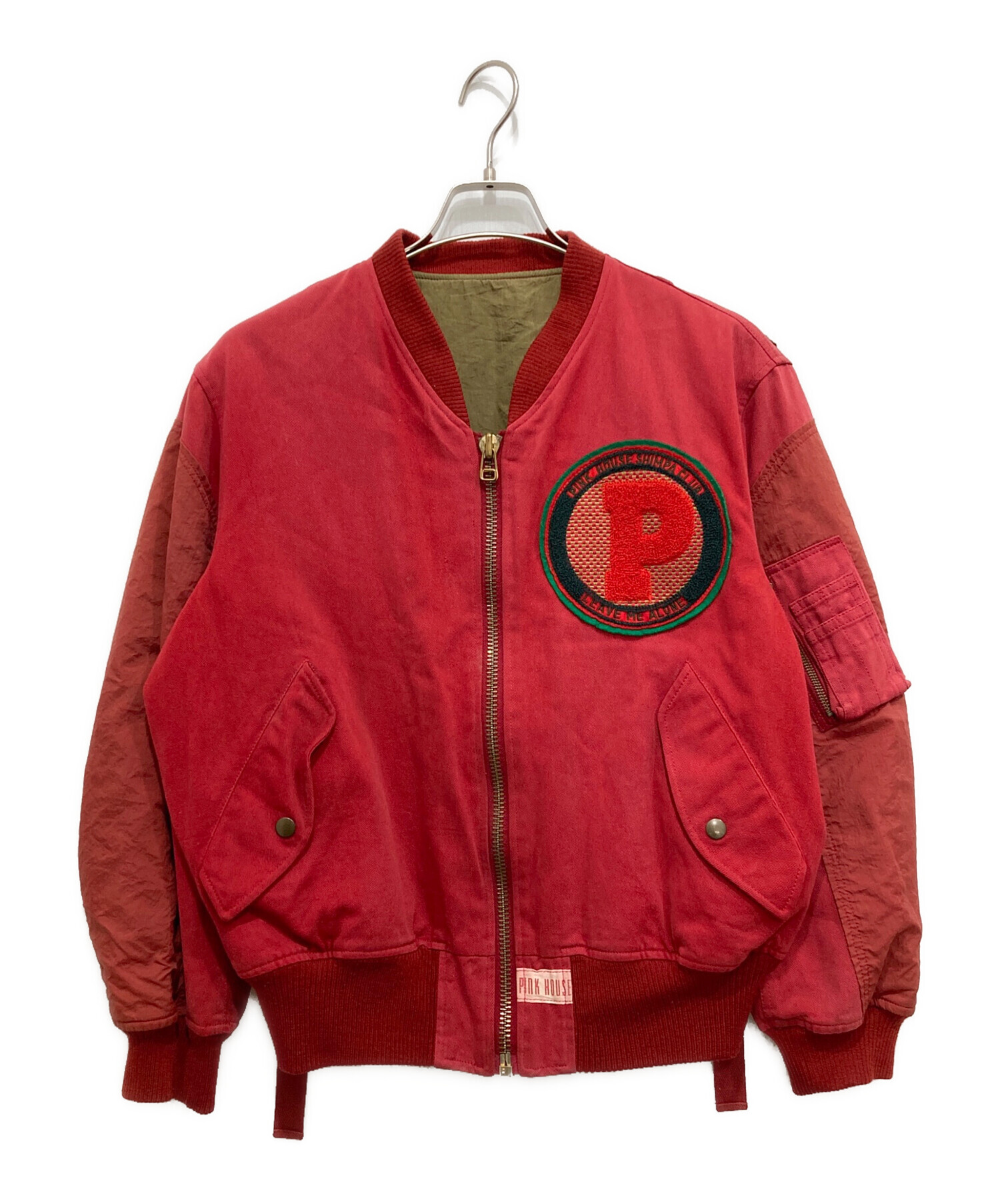 中古・古着通販】PINK HOUSE (ピンクハウス) ブルゾン レッド サイズ