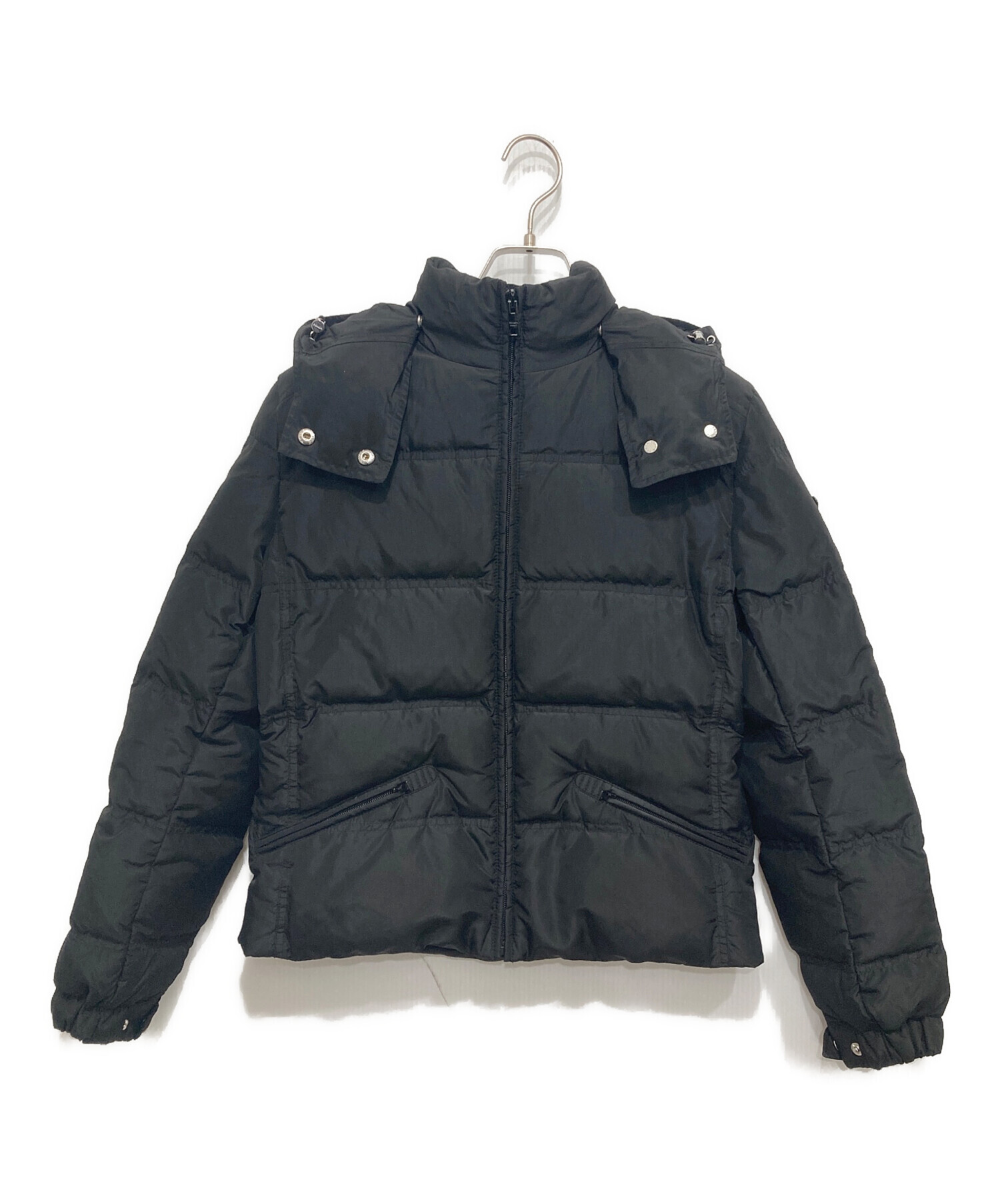 中古・古着通販】PRADA (プラダ) 三角ロゴプレート付きダウン