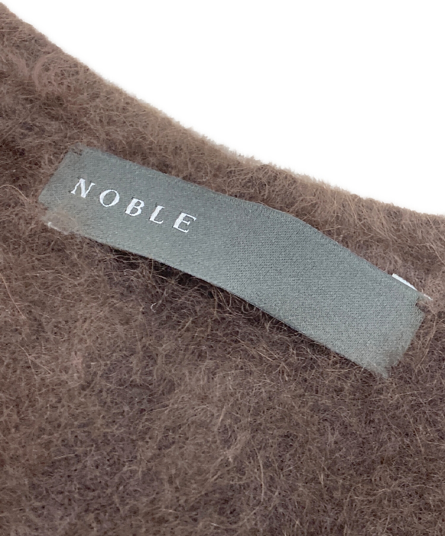 中古・古着通販】Noble (ノーブル) ファーニットVネックプルオーバー