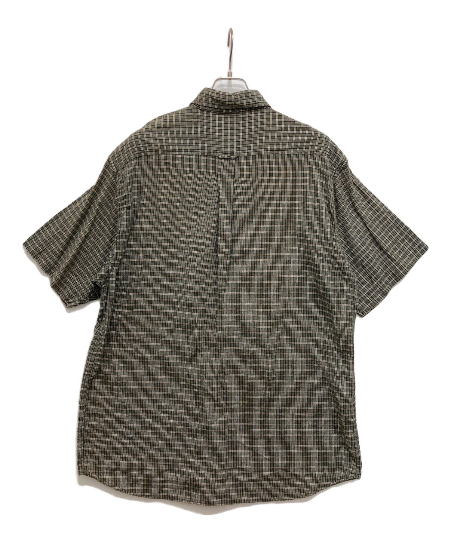 中古・古着通販】stussy (ステューシー) 90s 半袖チェックシャツ