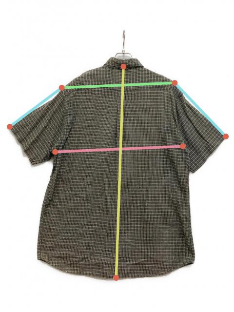 中古・古着通販】stussy (ステューシー) 90s 半袖チェックシャツ