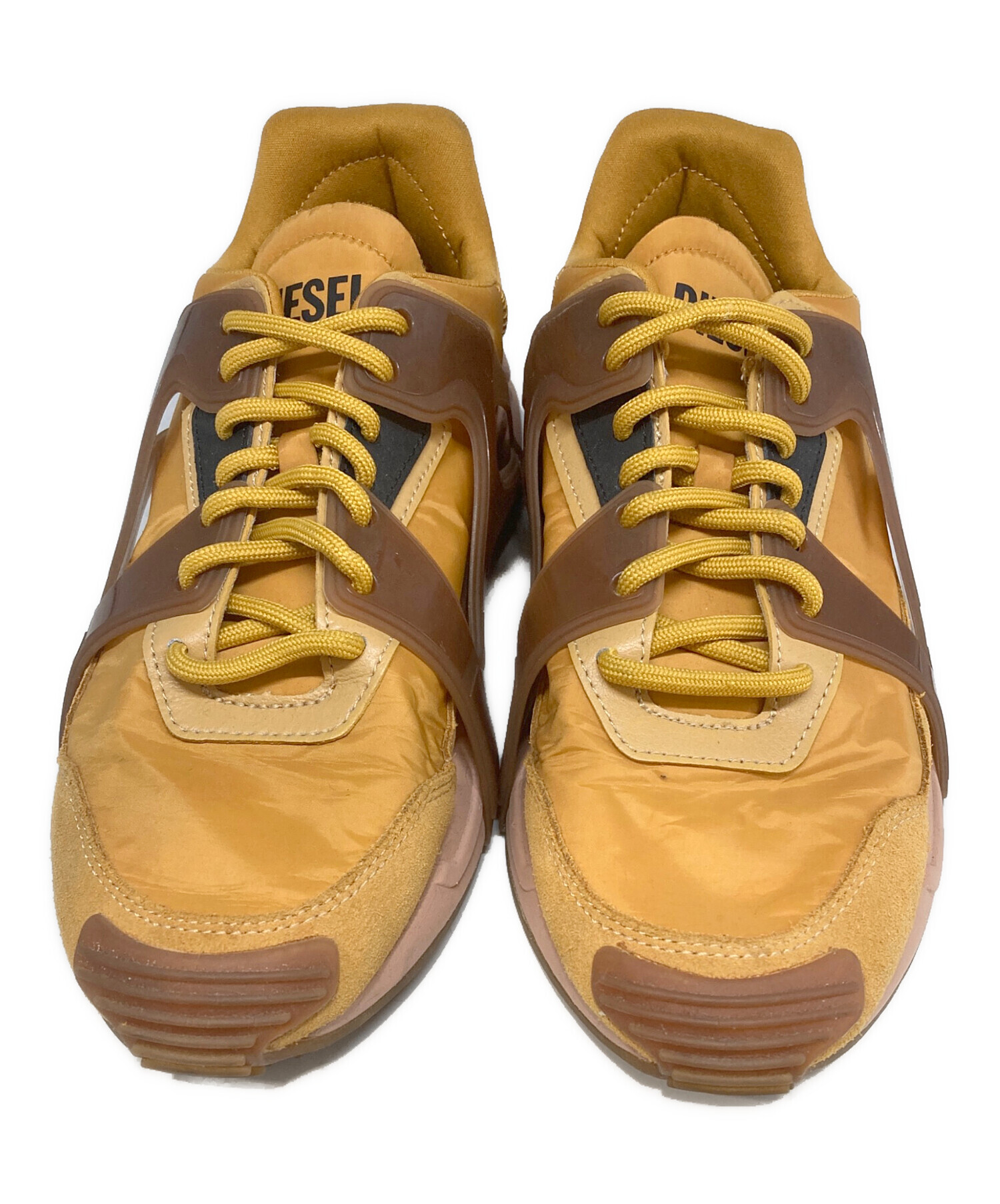 中古・古着通販】DIESEL (ディーゼル) スニーカー イエロー サイズ 