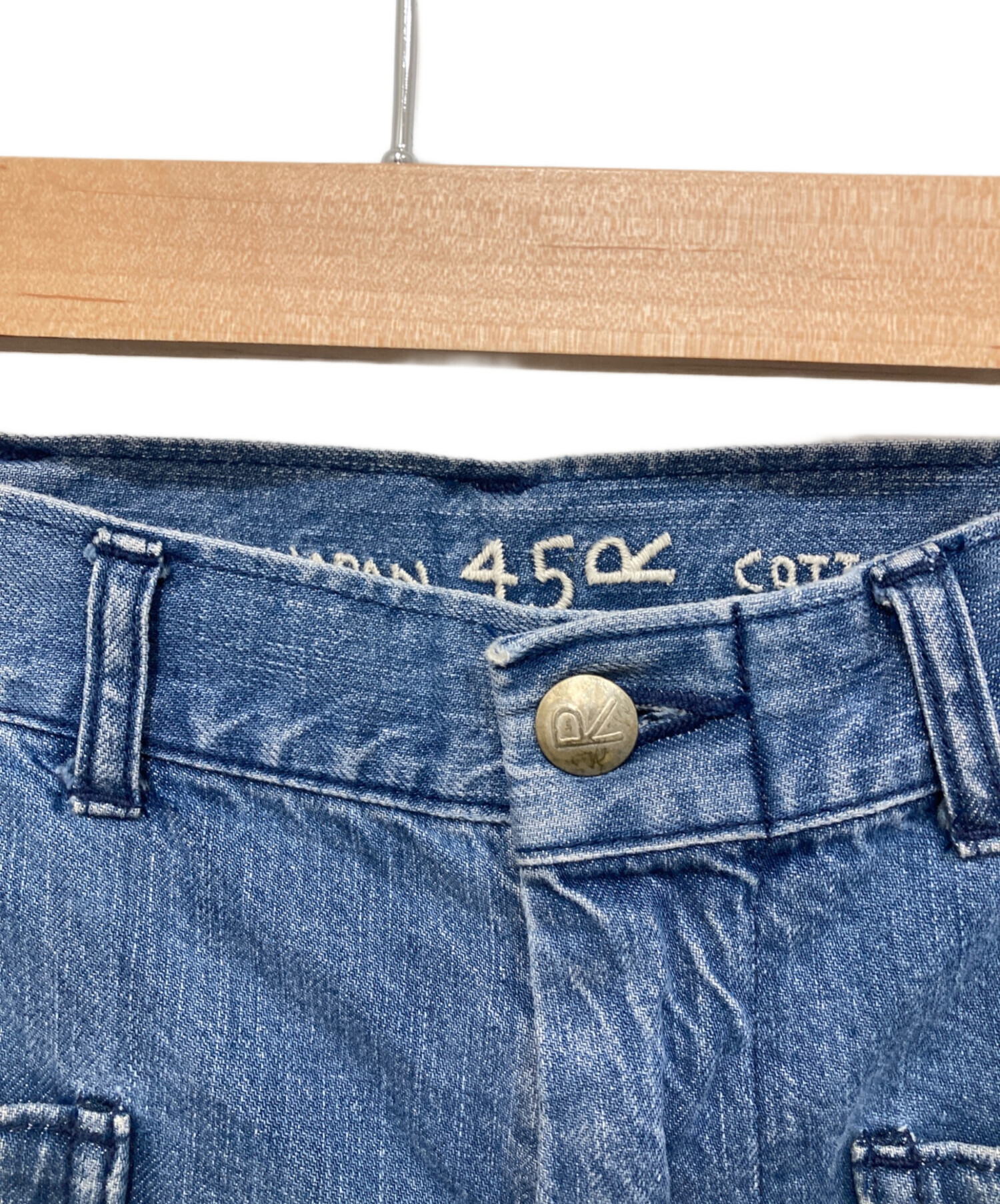 中古・古着通販】45R (フォーティファイブ・アール) 4ポケット麦デニム