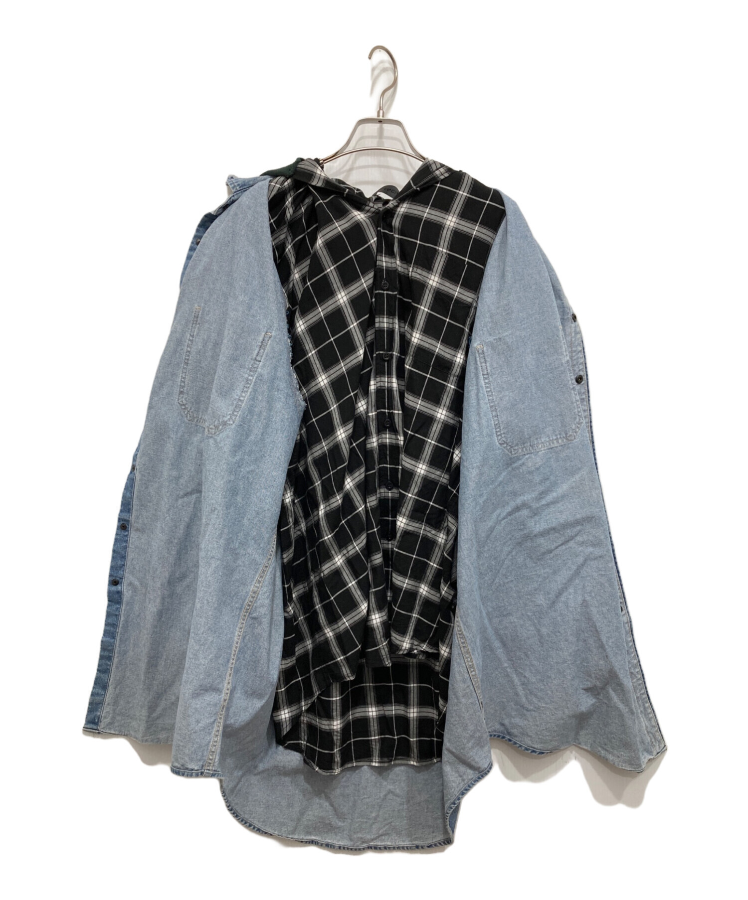 中古・古着通販】BALENCIAGA (バレンシアガ) Twinset Shirt With Hood