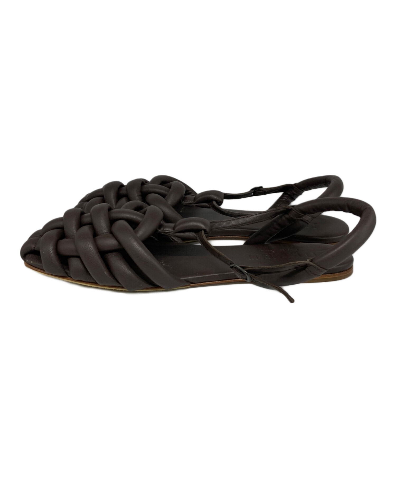 中古・古着通販】HEREU (ヘリュー) CABERSA SANDALS ブラウン サイズ
