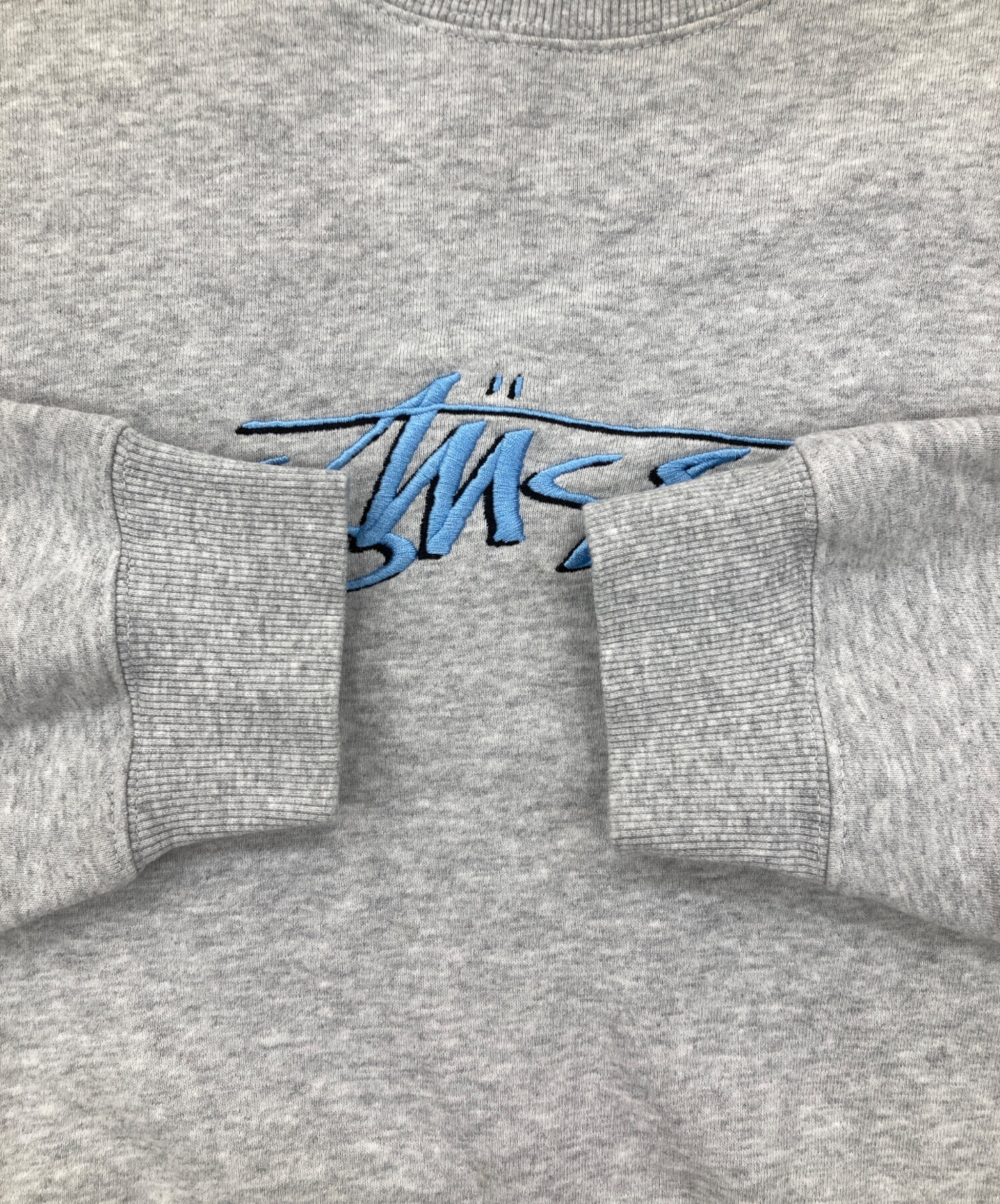 中古・古着通販】stussy (ステューシー) SMOOTH STOCK APPLIQUE CREW
