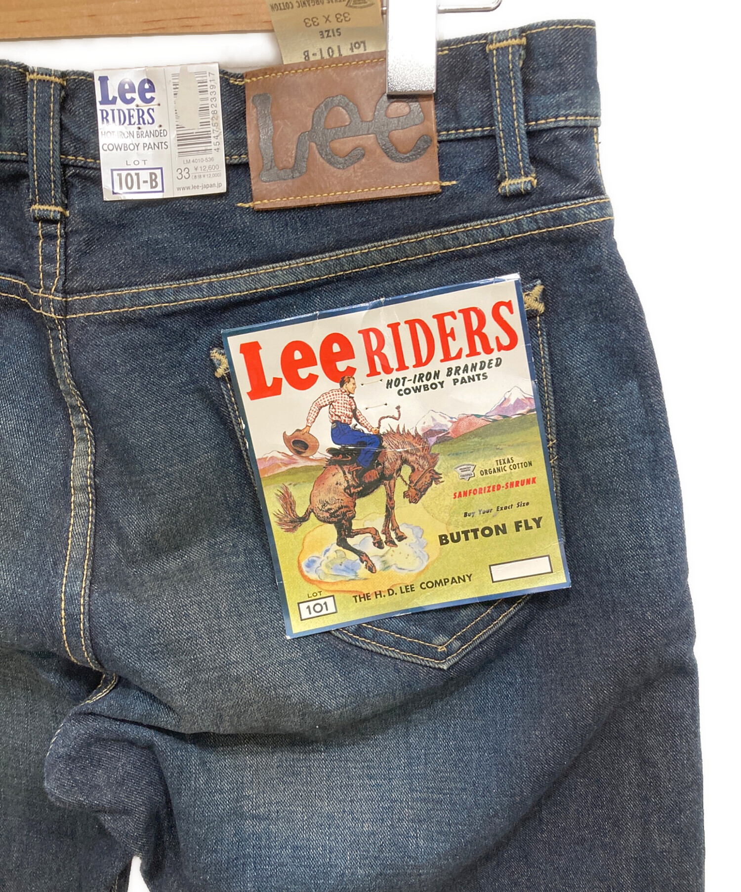 中古・古着通販】LEE (リー) 101-Bデニムパンツ インディゴ サイズ:W33 