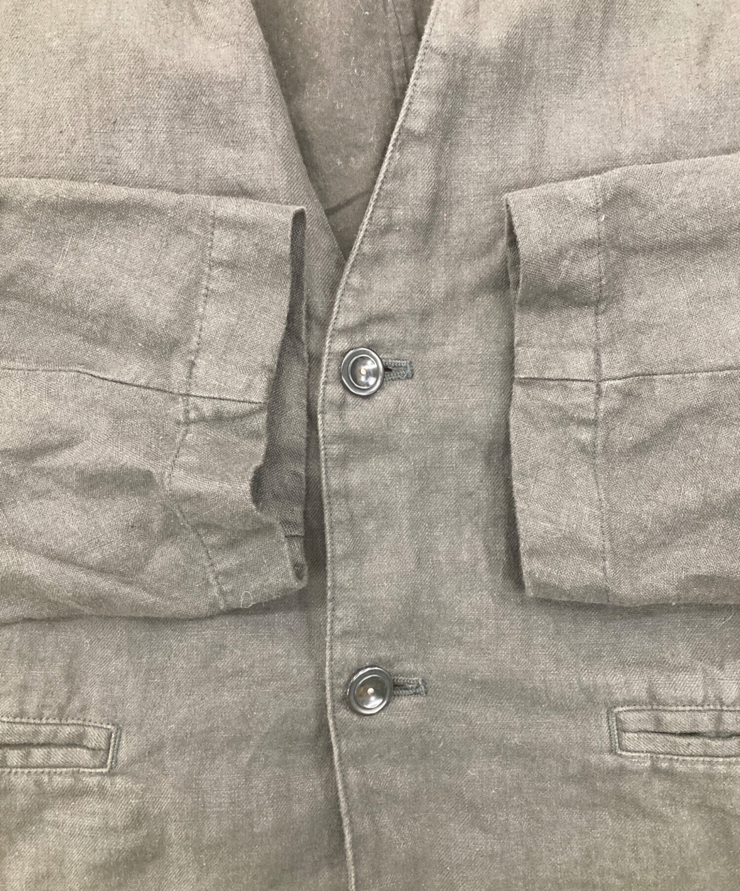 confect ハイカウントリネンツイルノーカラージャケット 中島(NAKASHIMA) | コーディネート｜nest Robe / CONFECT ONLINE SHOP