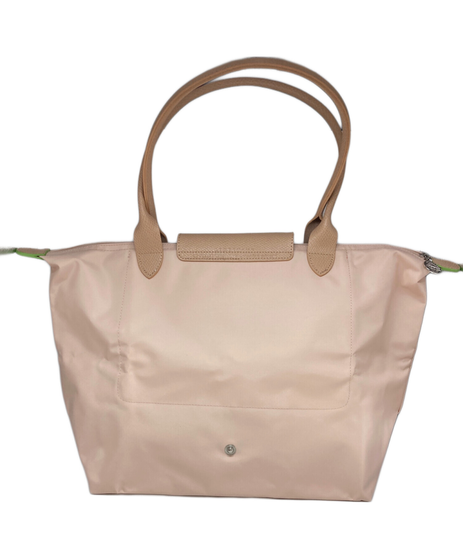 LONGCHAMP ロンシャン かごバッグ - ベージュ系 【古着】【中古】 中古・古着通販】LONGCHAMP (ロンシャン) カゴトートバッグ ベージュ