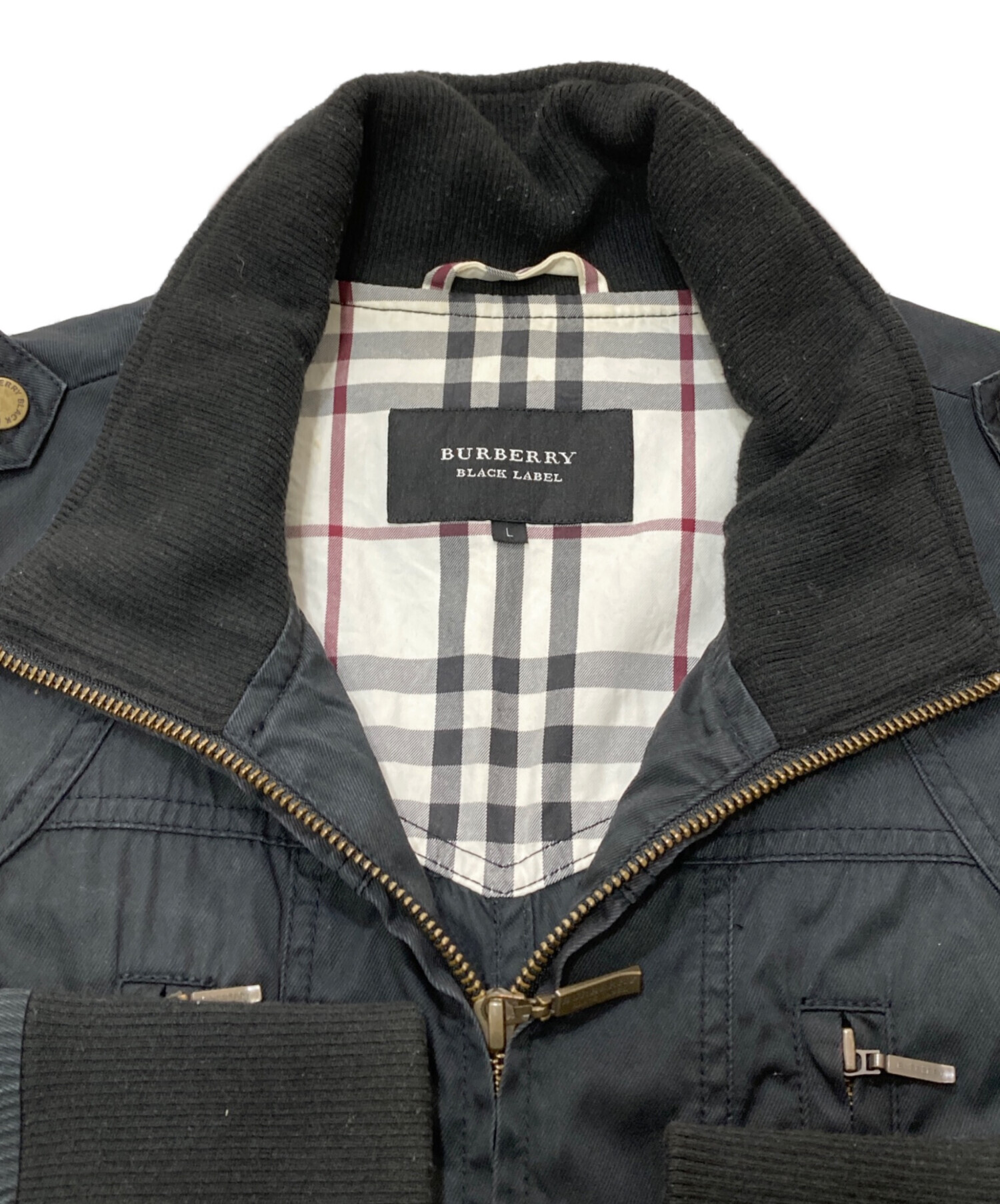 中古・古着通販】BURBERRY BLACK LABEL (バーバリーブラックレーベル 