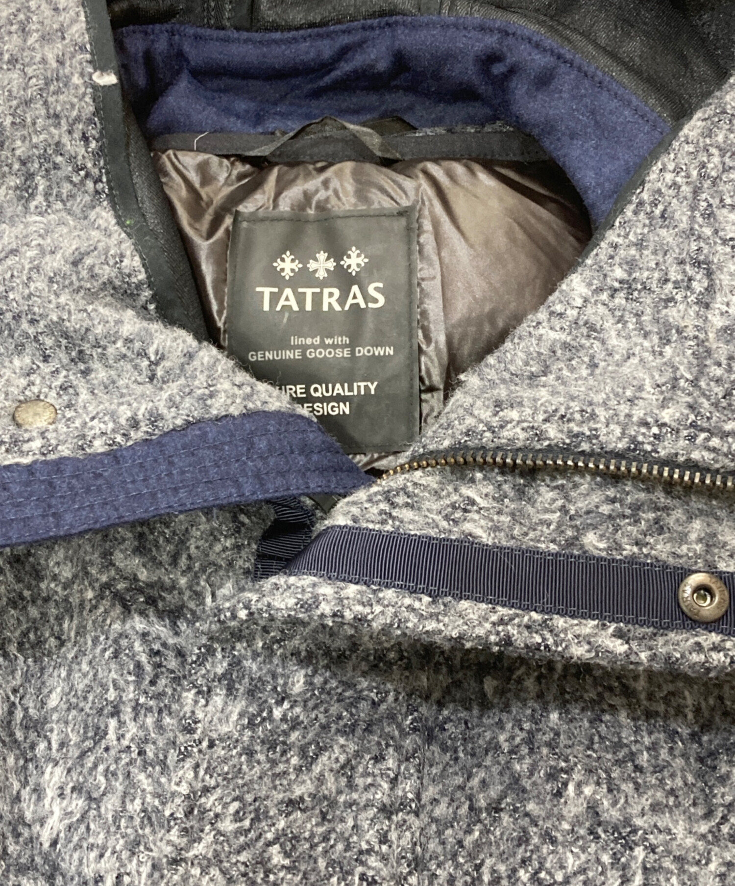 中古・古着通販】TATRAS (タトラス) ウールシャギーモッズコート