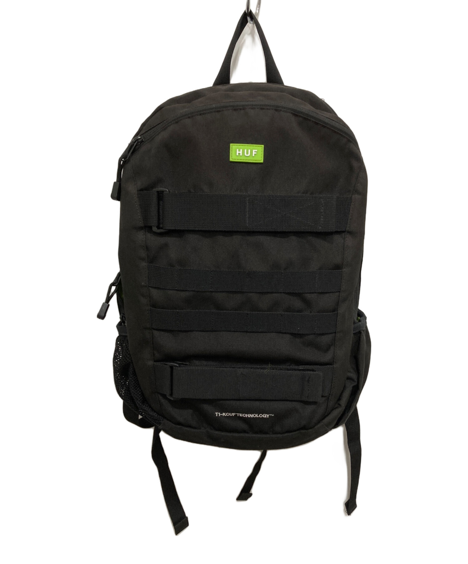 中古・古着通販】HUF (ハフ) MISSION BACK PACK ブラック｜ブランド