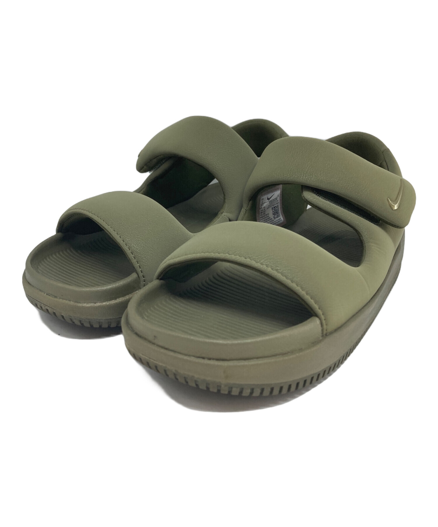 Nike グリーンサンダル 未使用タグ付き 中古・古着通販】NIKE (ナイキ) サンダル カーキ サイズ:26｜ブランド
