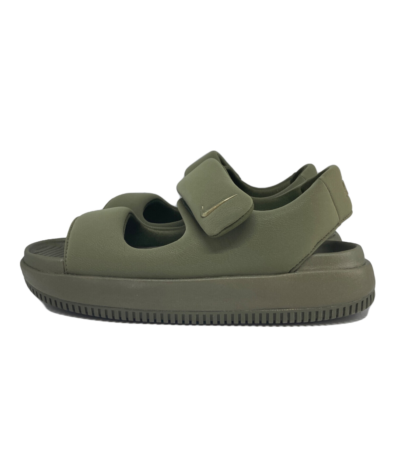 Nike グリーンサンダル 未使用タグ付き 中古・古着通販】NIKE (ナイキ) サンダル カーキ サイズ:26｜ブランド