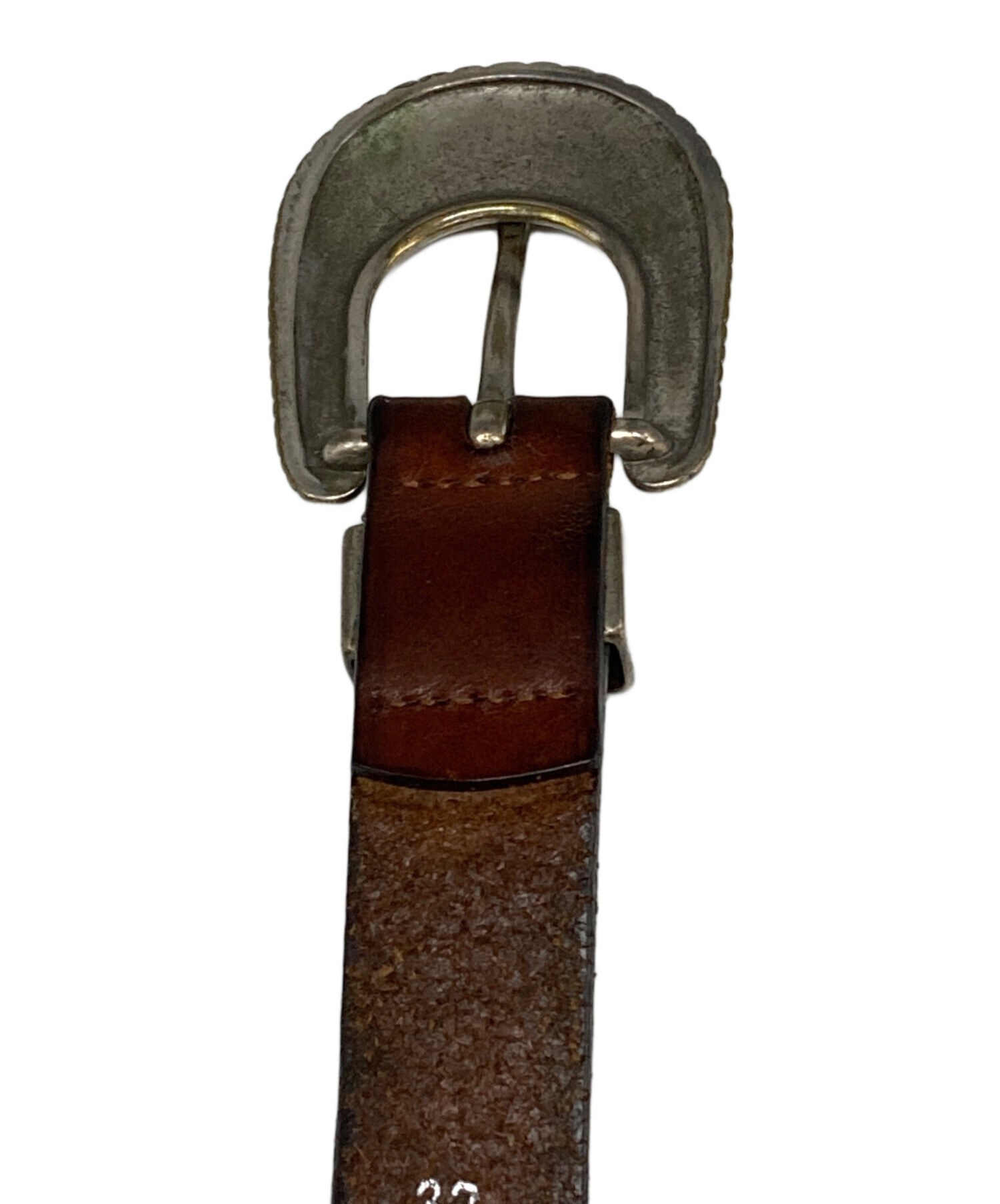 中古・古着通販】WILLIAM (ウィリアム) ウエスタンベルト ブラウン