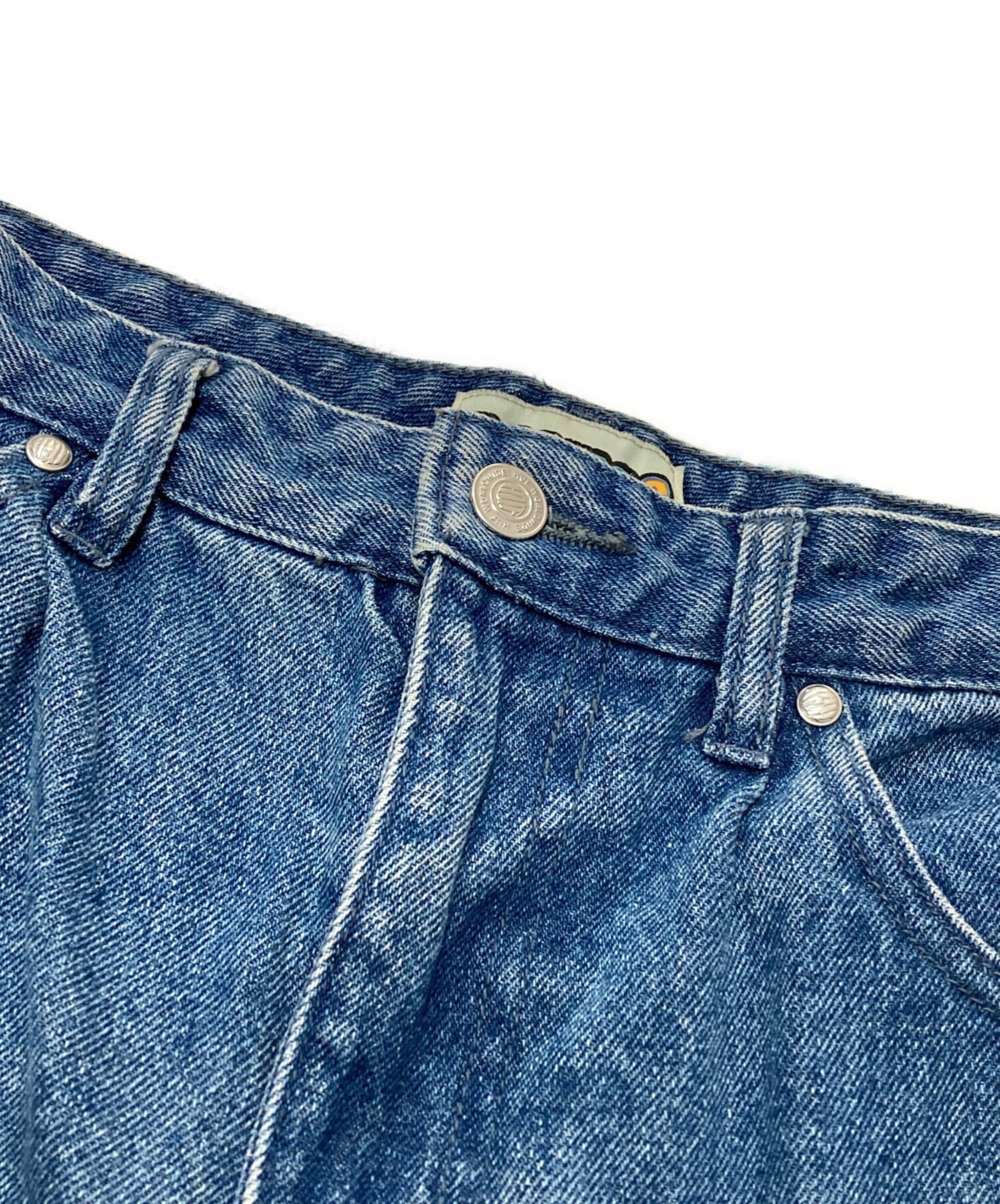 中古・古着通販】HUF (ハフ) バギーデニムパンツ インディゴ サイズ 