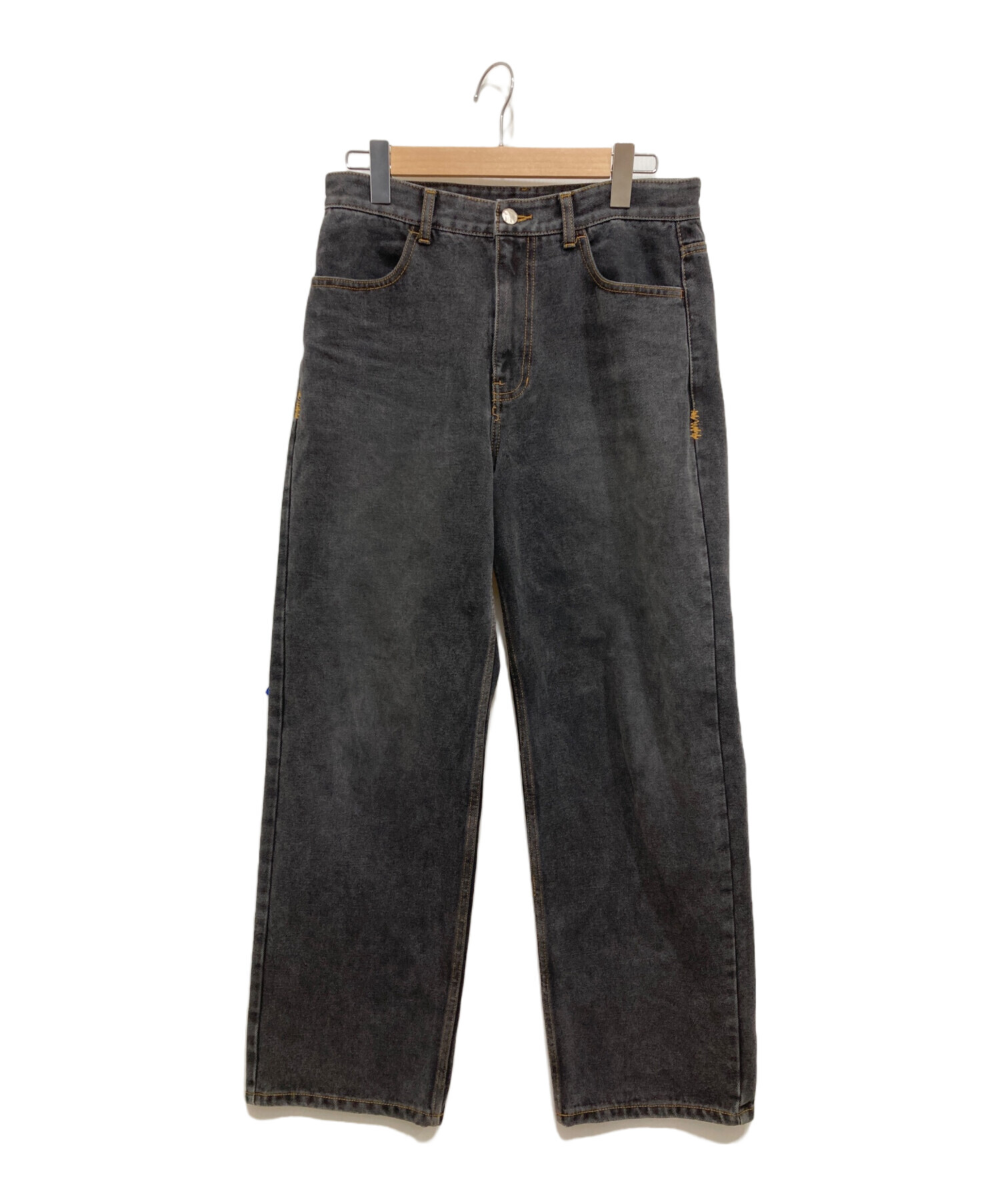 ADER error アーダーエラー パンツ（その他） M 黒 【古着】【中古】【送料無料】 中古・古着通販】ADER error (アーダーエラー) Tag Jeans ブラック