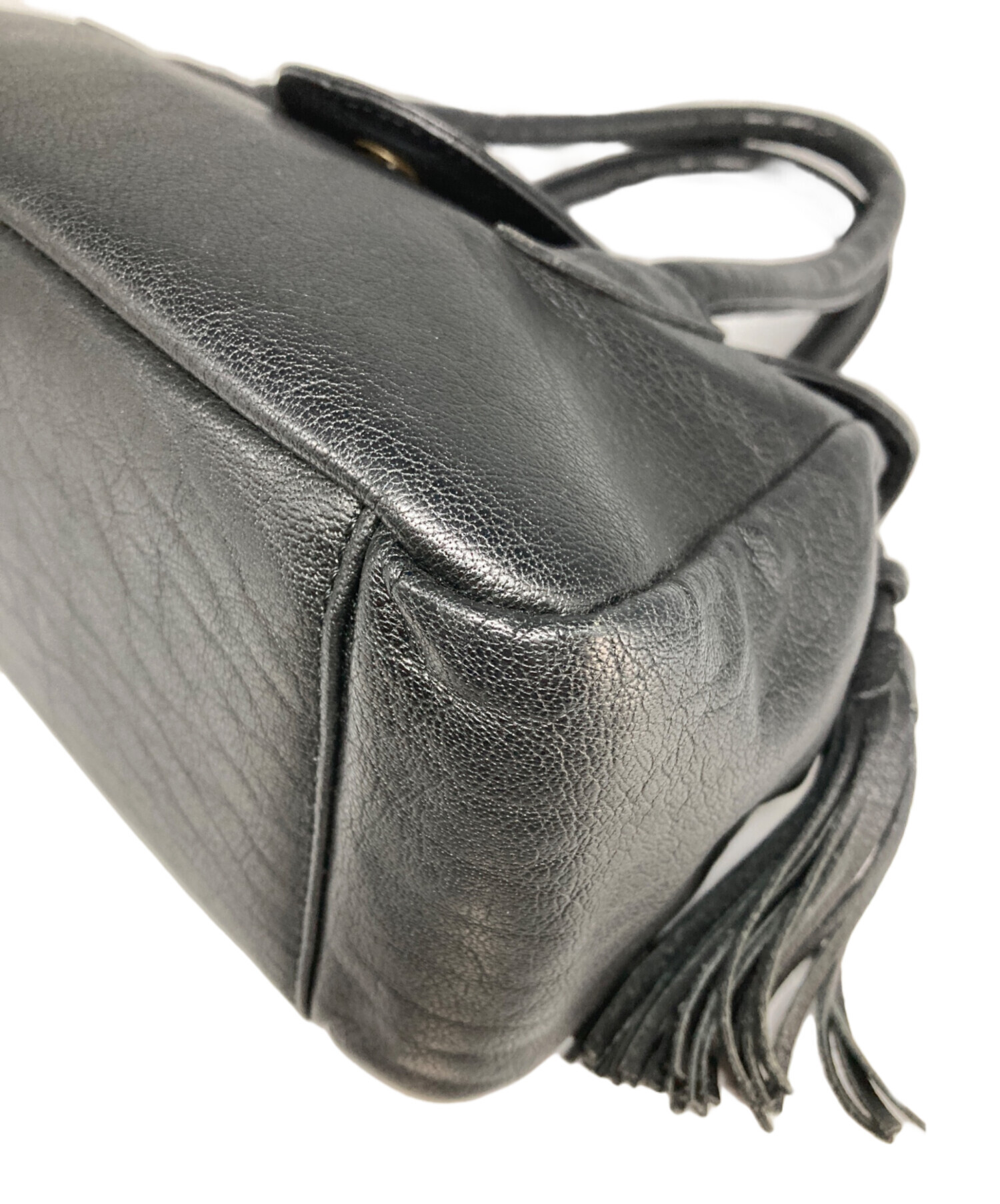 中古・古着通販】IBIZA (イビザ) ハンドバッグ ブラック｜ブランド