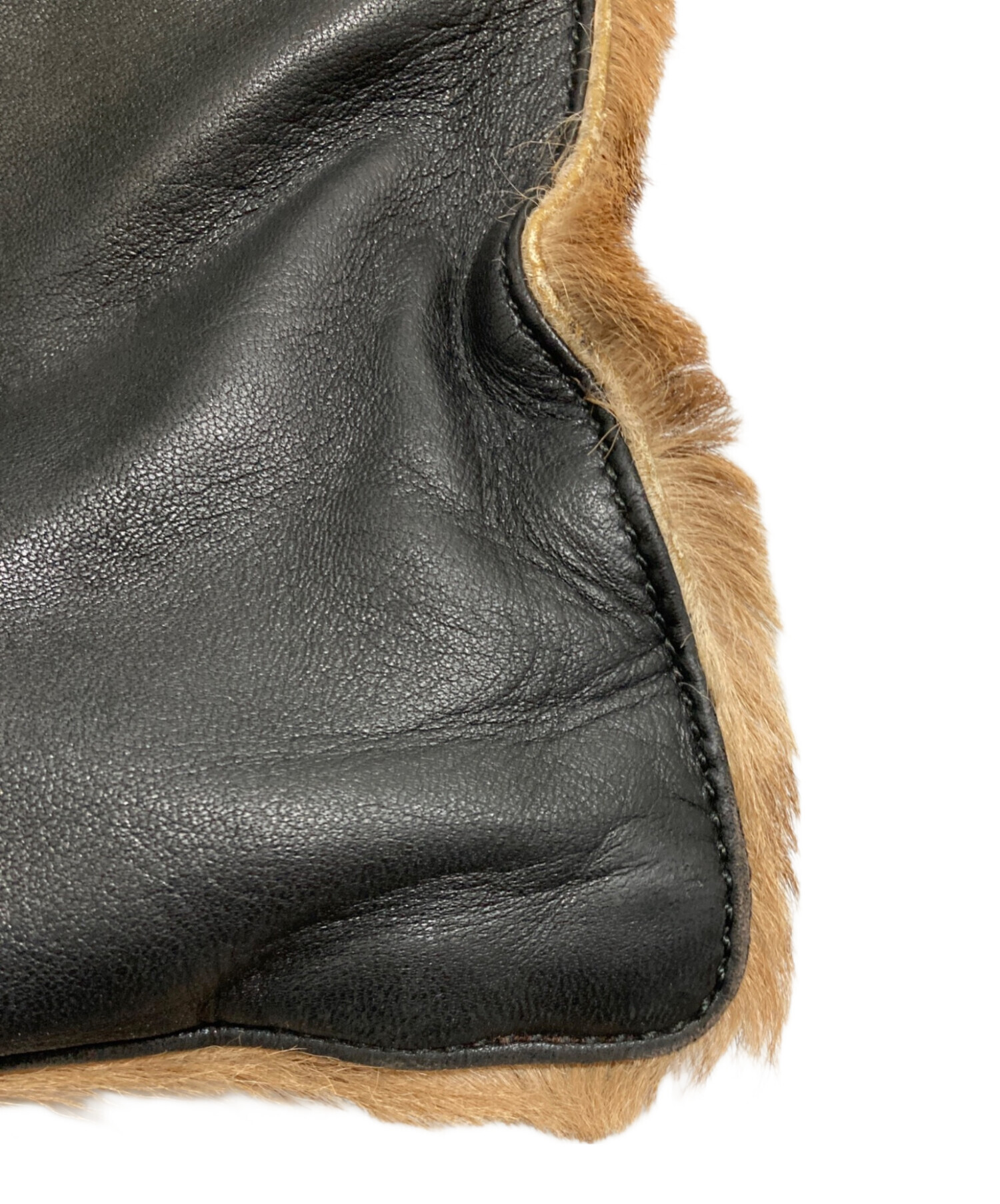 中古・古着通販】LOEWE (ロエベ) ハラコレオパードトートバッグ 