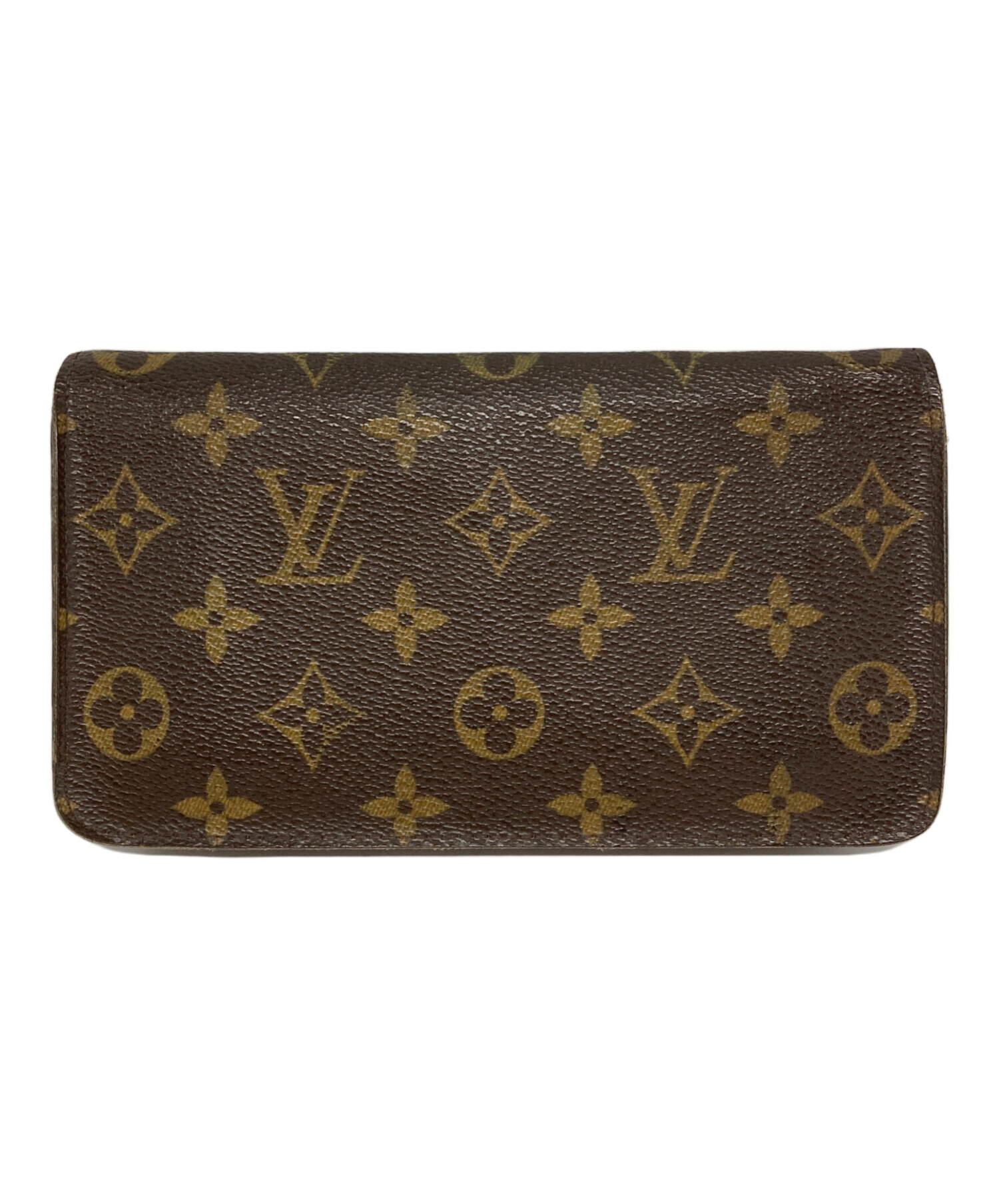 中古・古着通販】LOUIS VUITTON (ルイ ヴィトン) 長財布 ブラウン