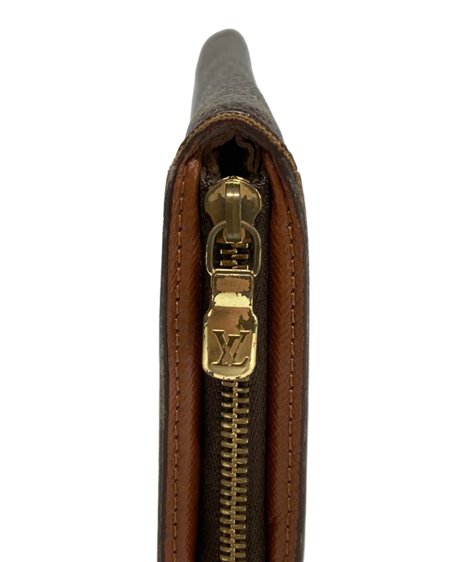 中古・古着通販】LOUIS VUITTON (ルイ ヴィトン) 長財布 ブラウン
