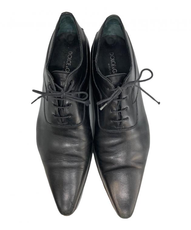 Dolce & Gabbana ポインテッドトゥ　ドレスシューズ 中古・古着通販】DOLCE & GABBANA (ドルチェ＆ガッバーナ) ポイン