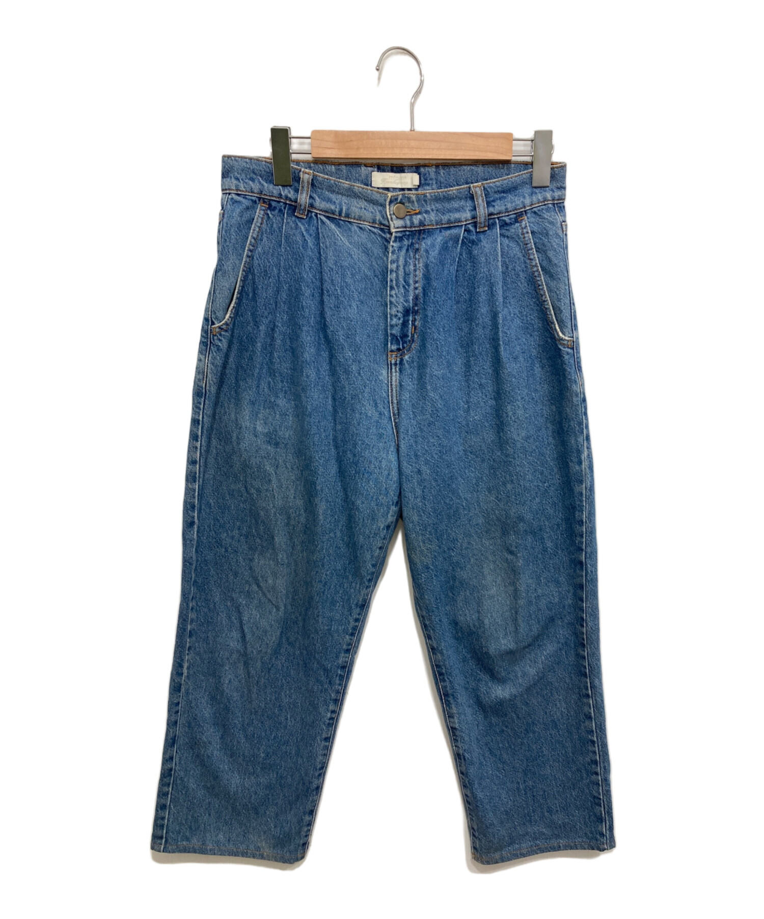 中古・古着通販】mfpen (エムエフペン) BIGGER JEANS ブルー サイズ:S