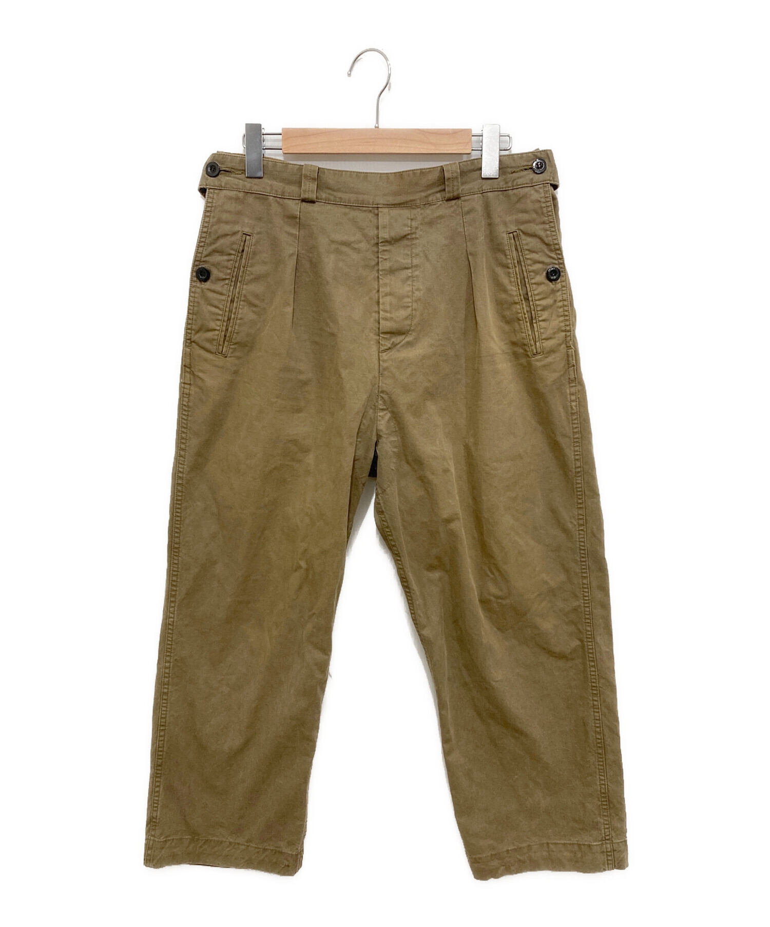 中古・古着通販】OUTIL (ウティ) pantalon limoges ベージュ サイズ:3