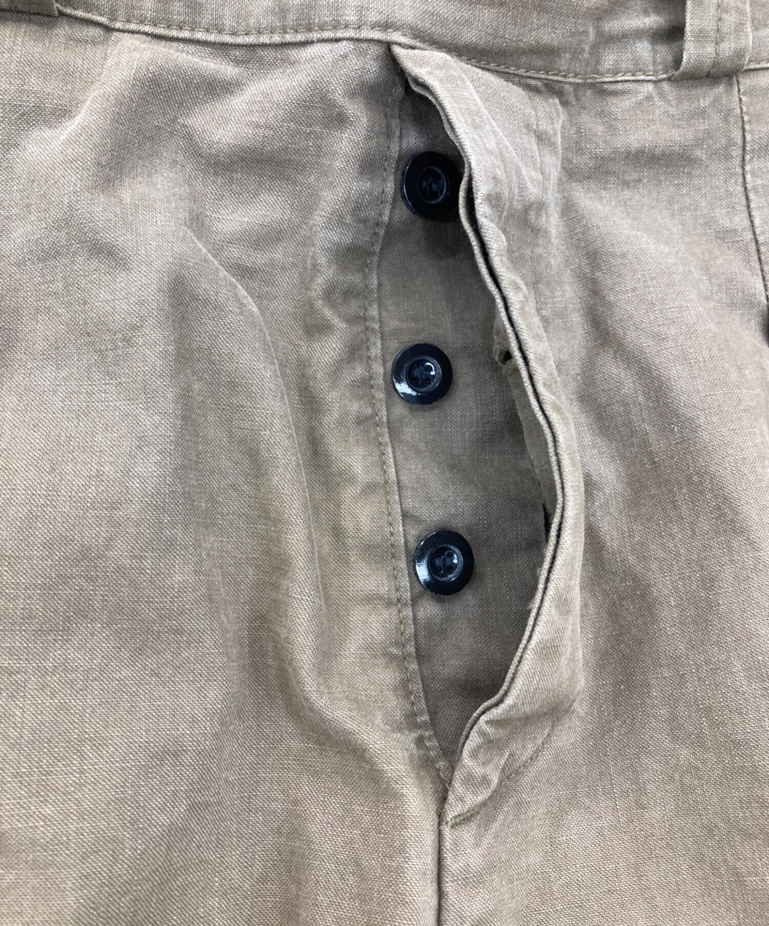 中古・古着通販】OUTIL (ウティ) pantalon limoges ベージュ サイズ:3