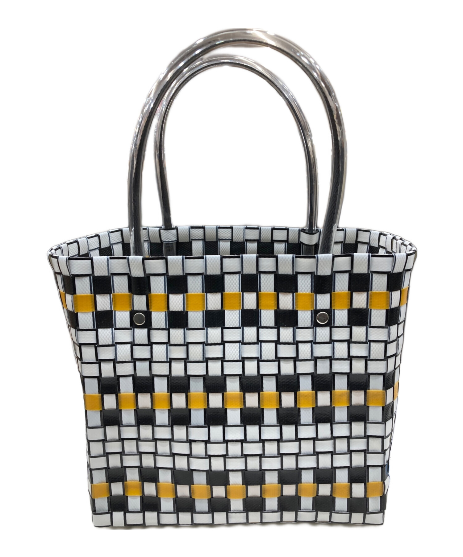 中古・古着通販】MARNI (マルニ) FLOWER CAFE ミニバスケットトート 