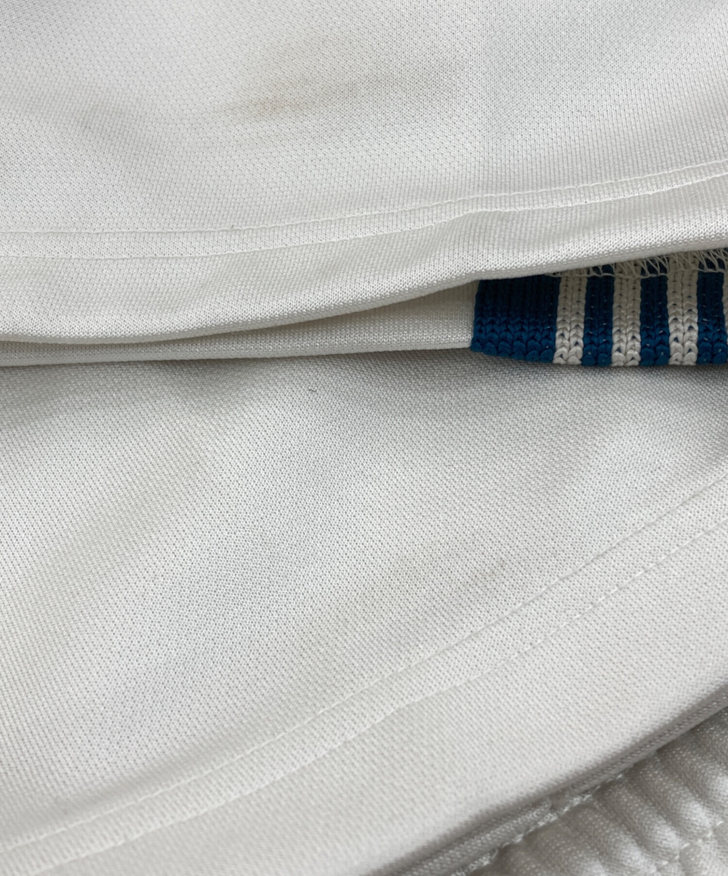 Needles トラックパンツ ホワイト ブルー 中古・古着通販】Needles (ニードルズ) LHP (エルエイチピー) 別注