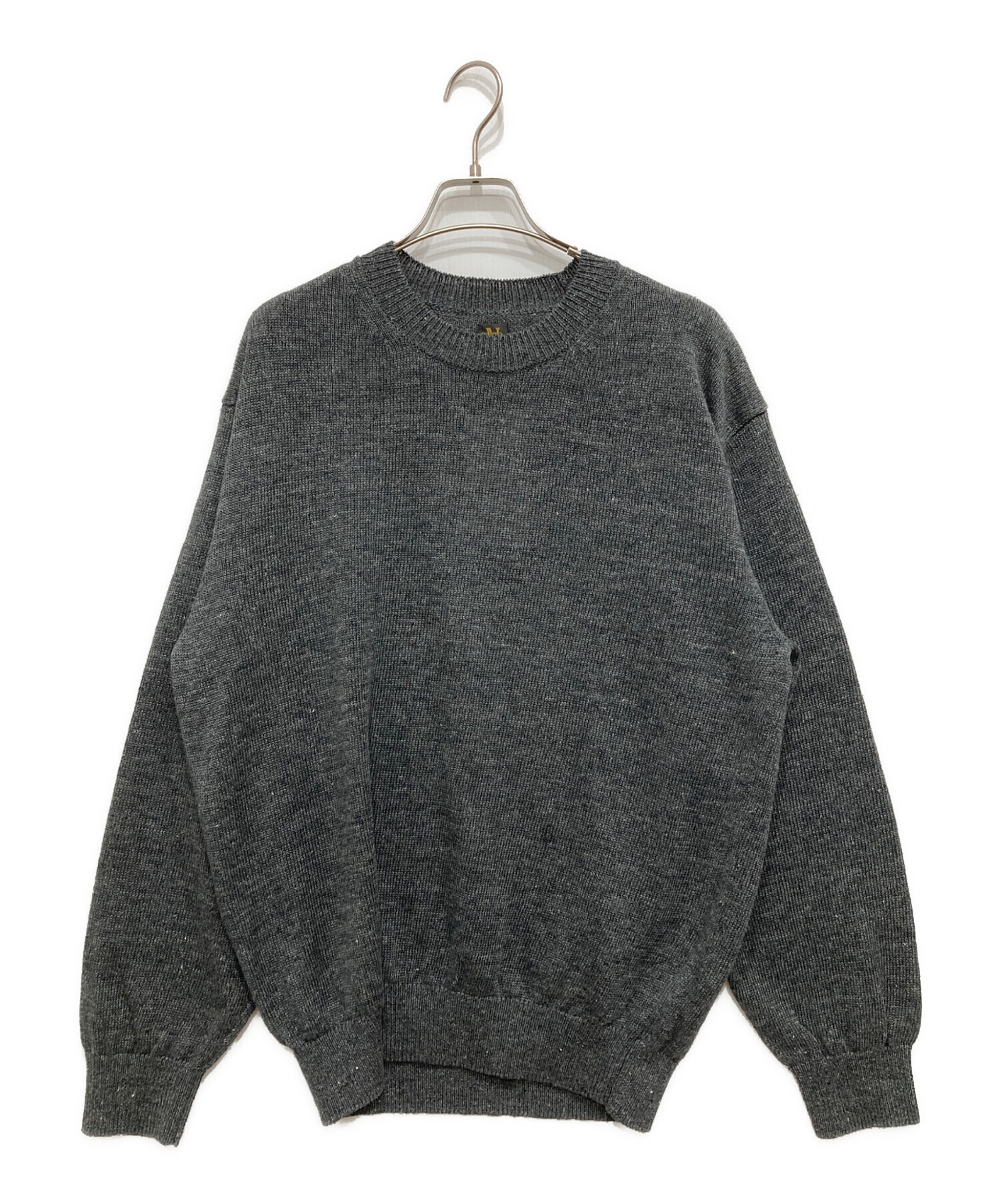中古・古着通販】BATONER (バトナ―) WASHED HIGH COUNT LINEN CREW