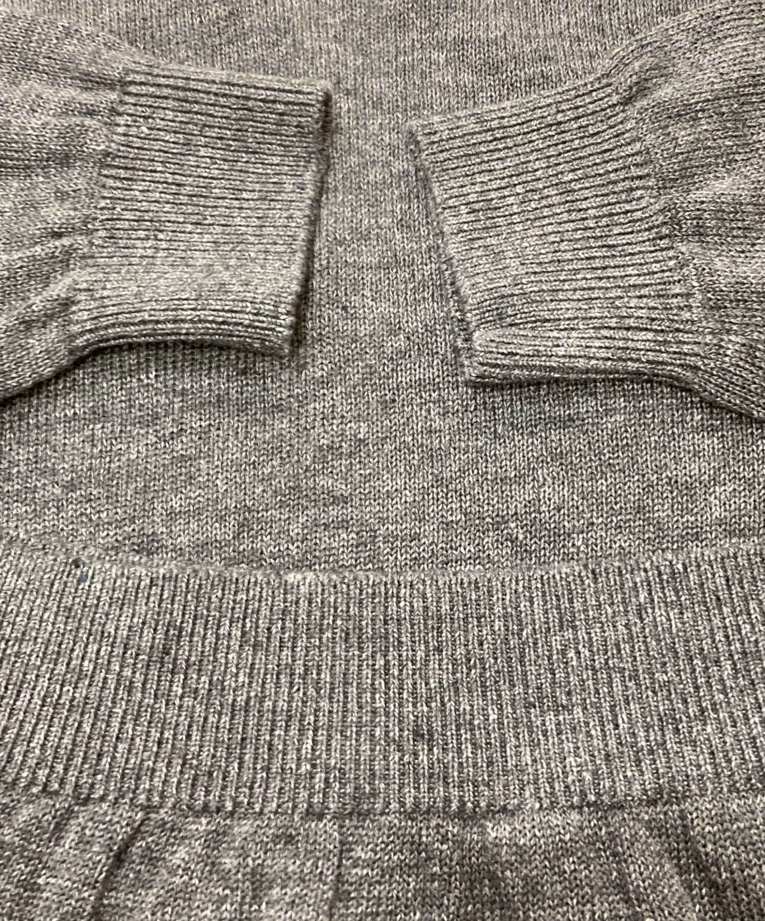 中古・古着通販】BATONER (バトナ―) WASHED HIGH COUNT LINEN CREW